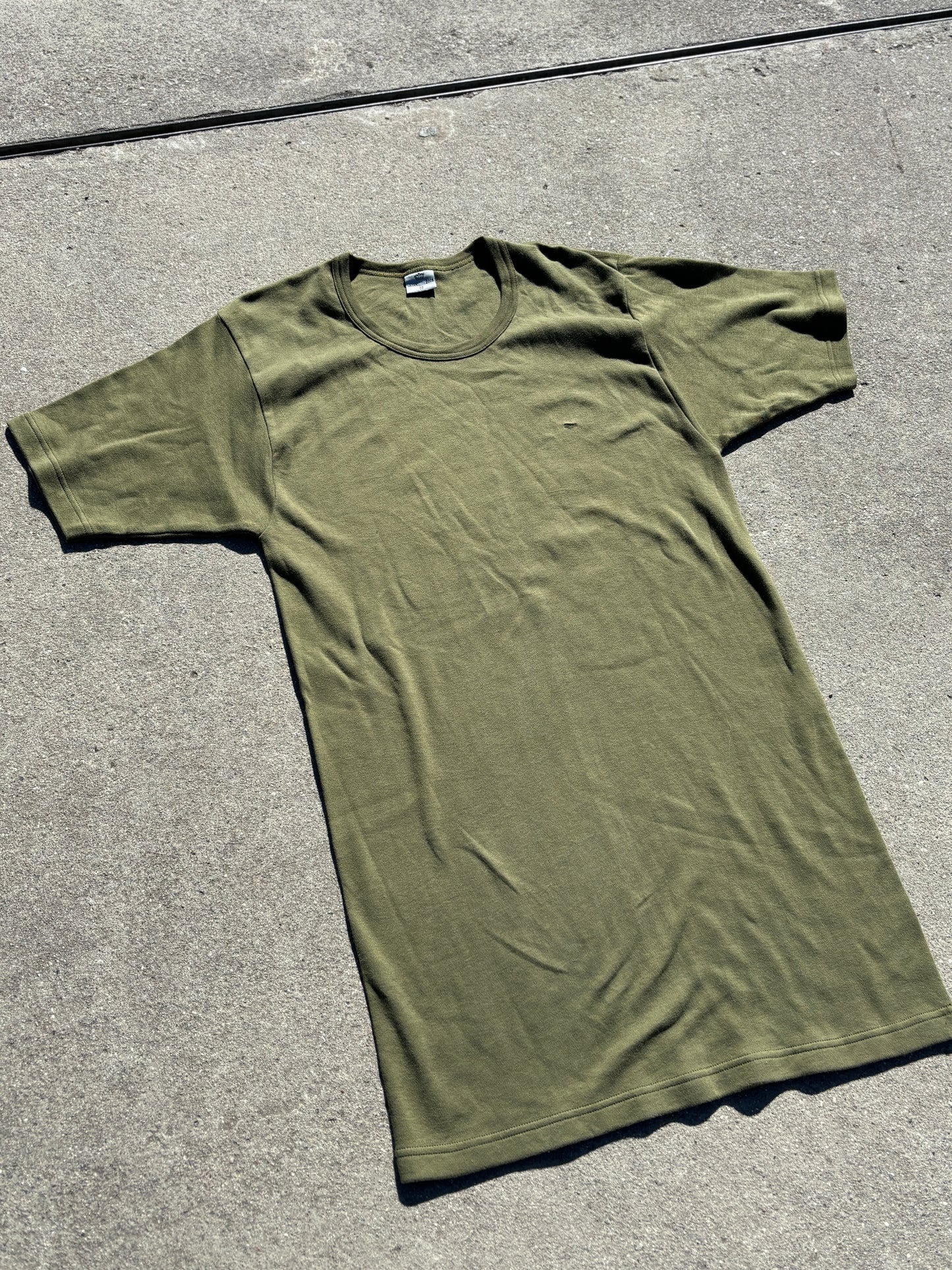 Danish Army Olive Green Tee