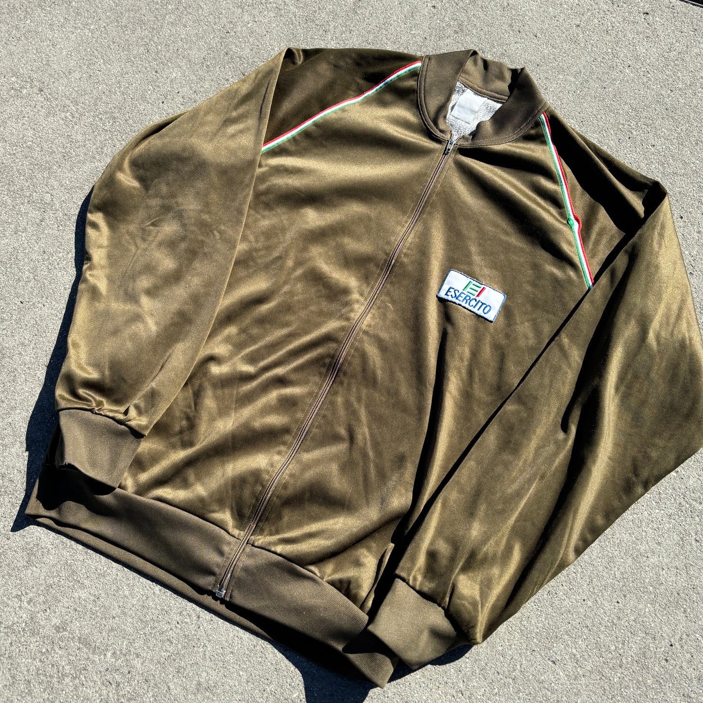80's Italian Army Tracksuit Top