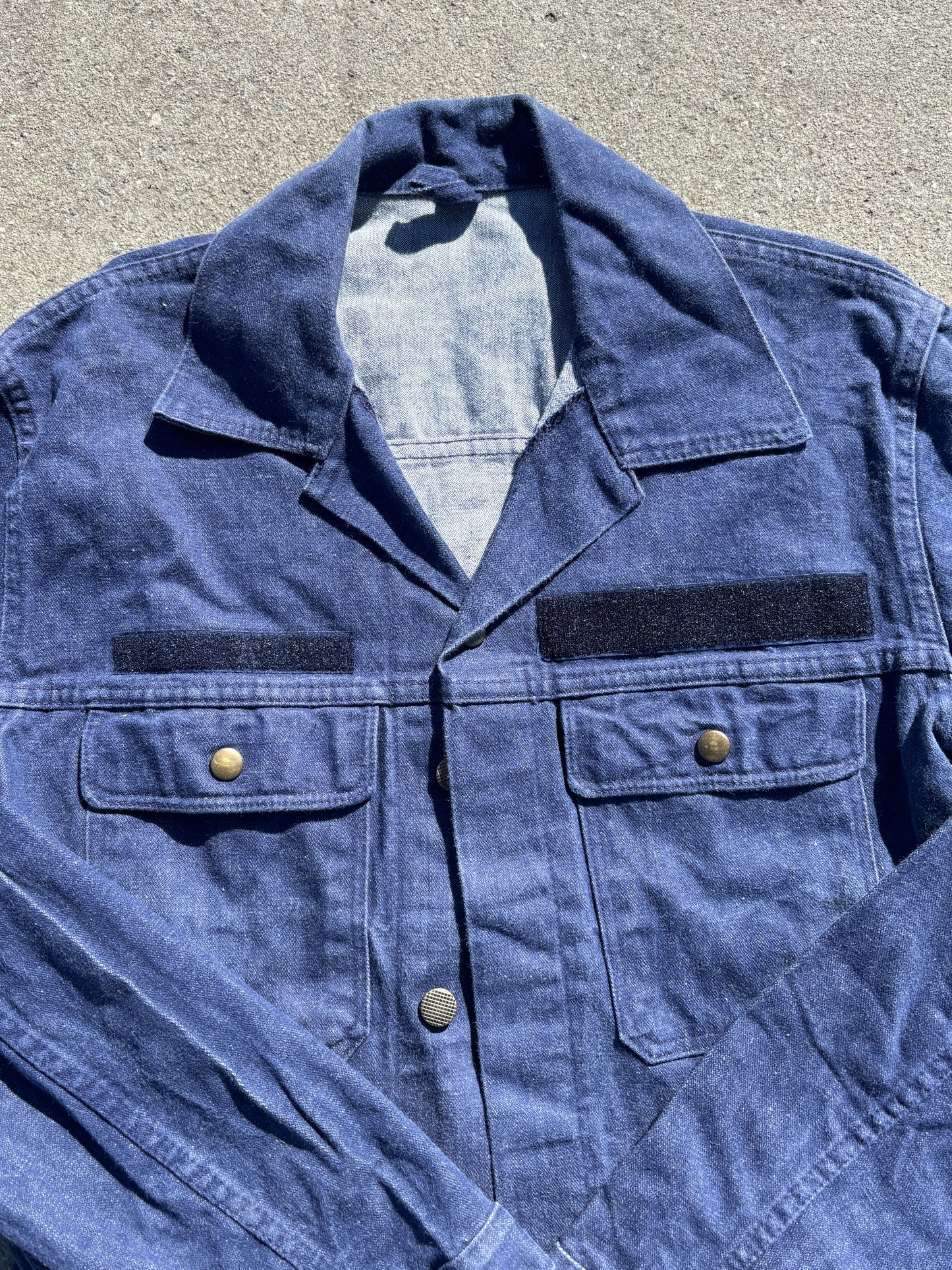 80's Danish Navy Denim Jacket
