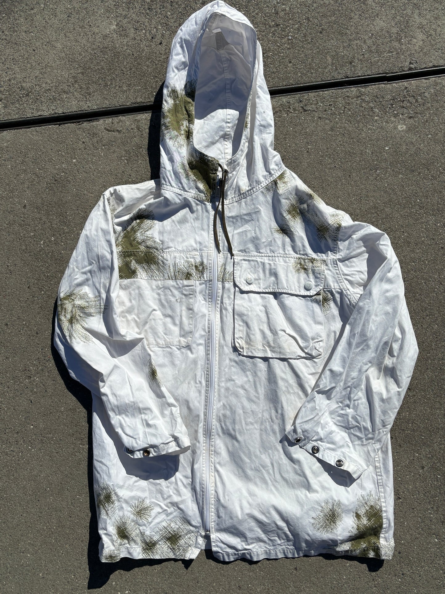 70's Eastern German Army Reversiable Snow Parka