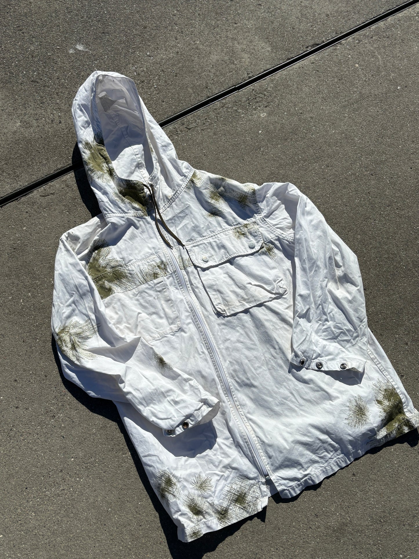 70's Eastern German Army Reversiable Snow Parka