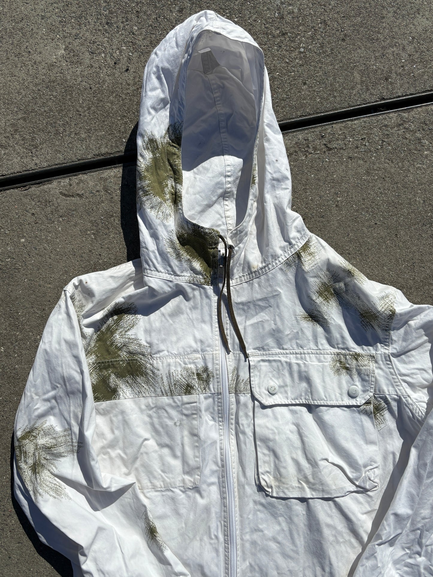 70's Eastern German Army Reversiable Snow Parka