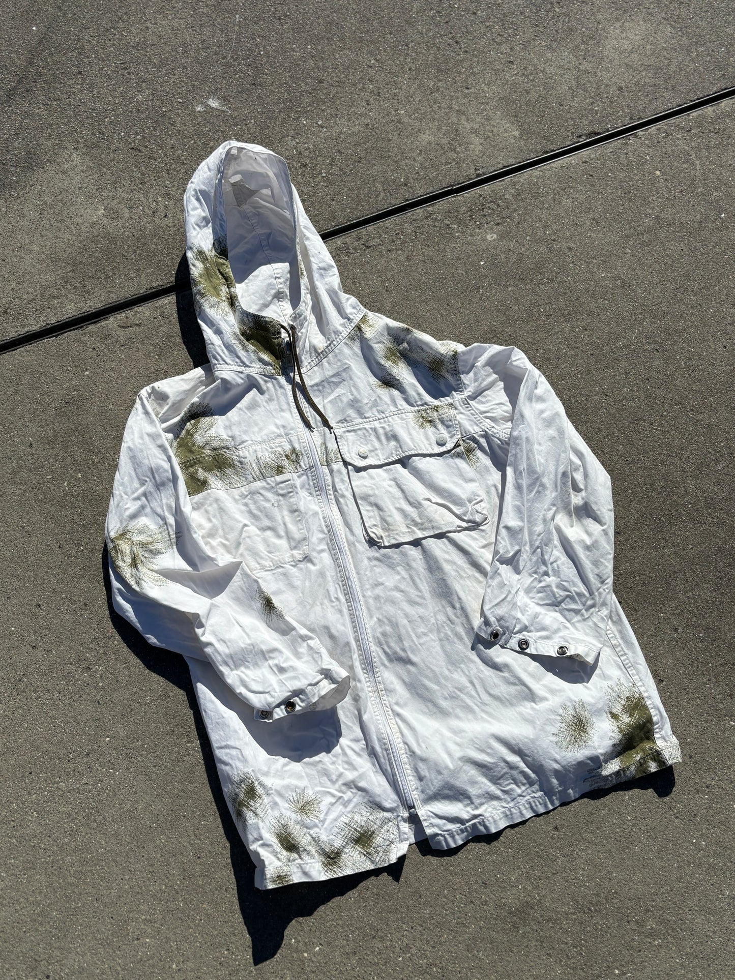 70's Eastern German Army Reversiable Snow Parka