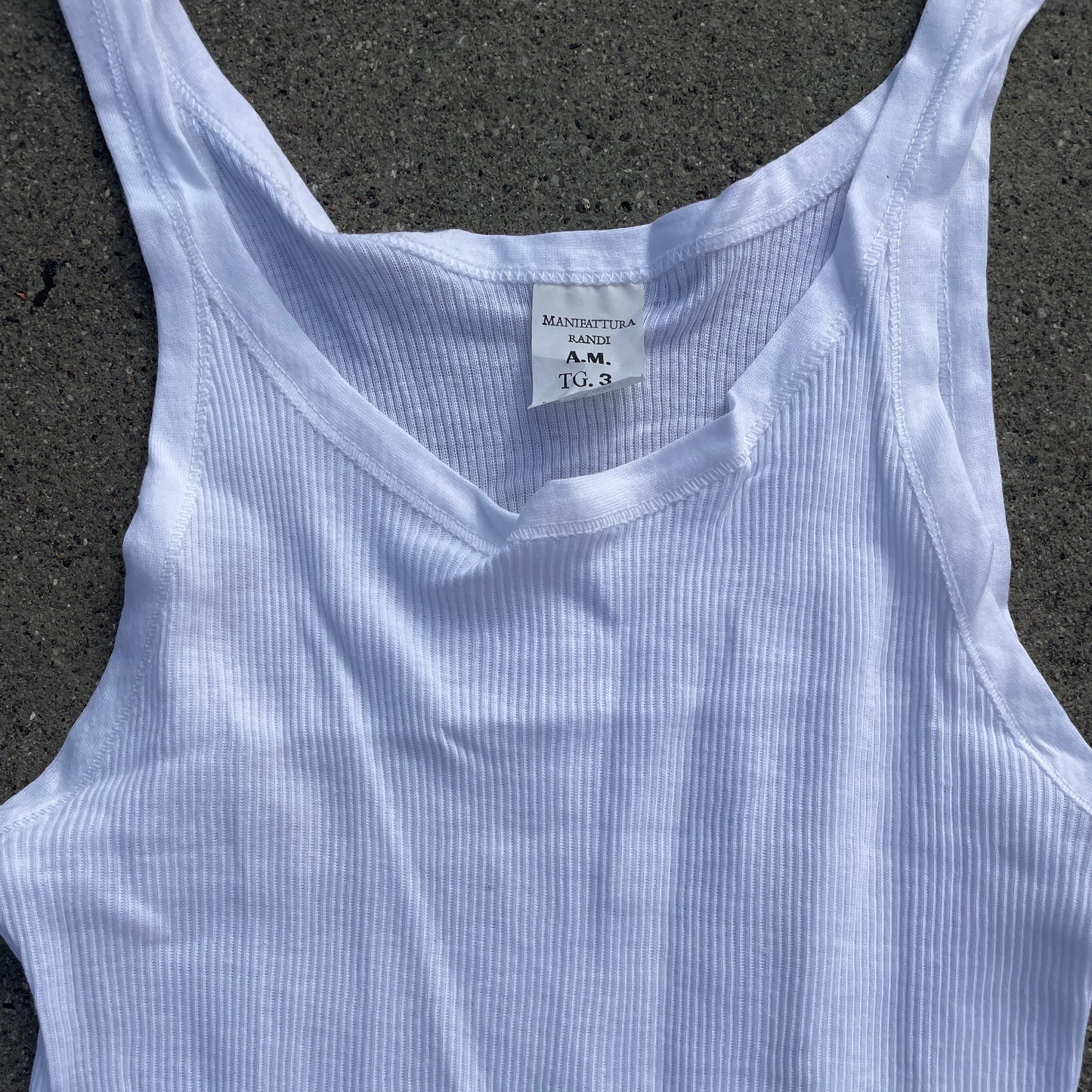 Italian Rib Tank Top