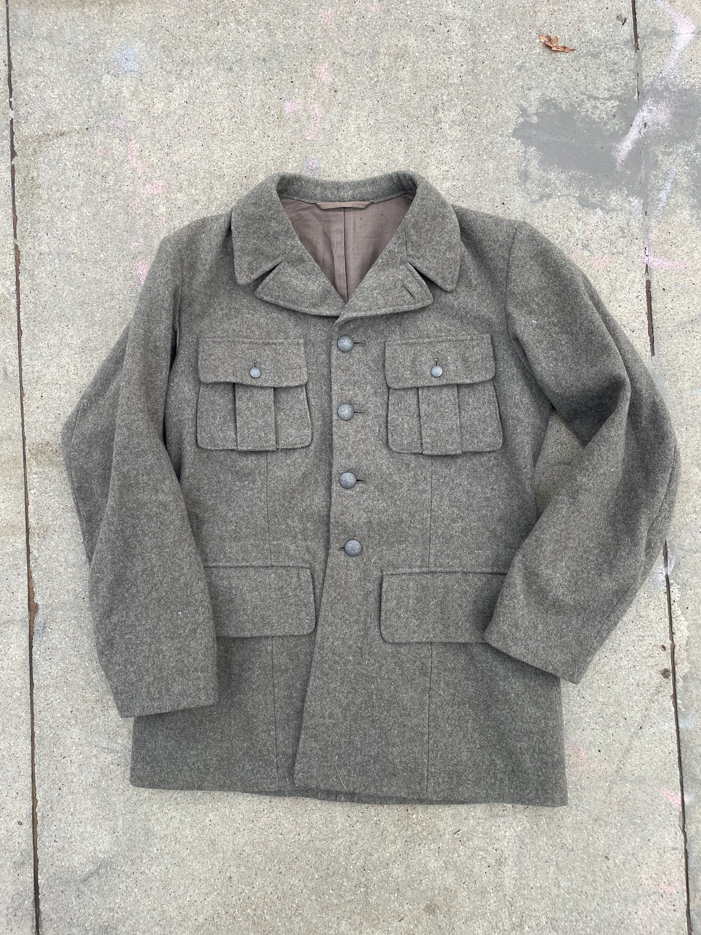 1940's Swedish Army M/39 Wool Jacket