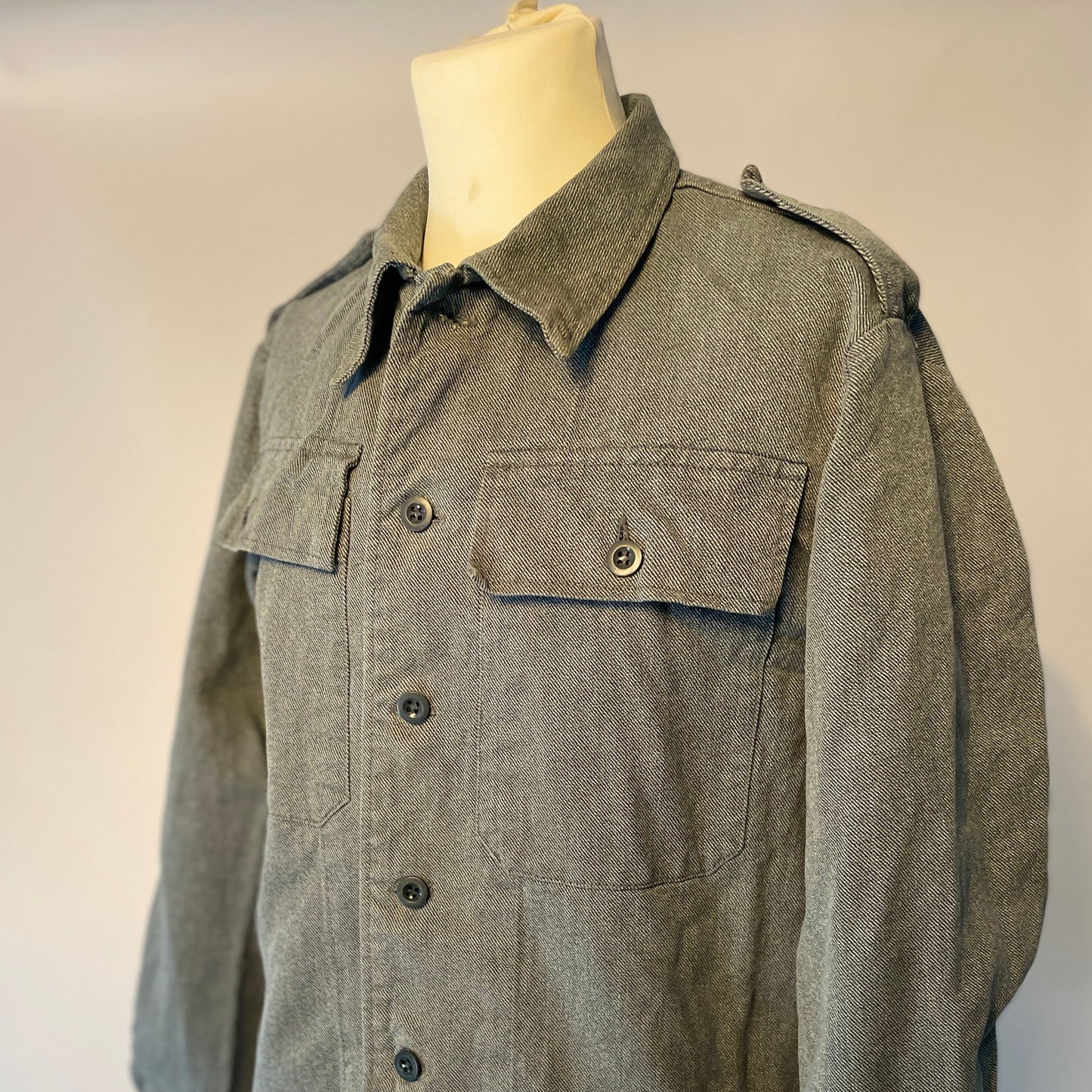 Swiss Denim Army Jacket