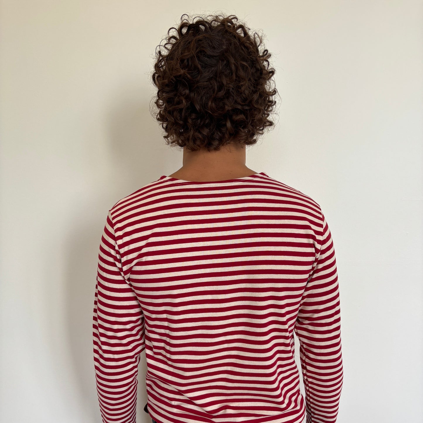 Red/White Striped Telnyashka - Long Sleeve