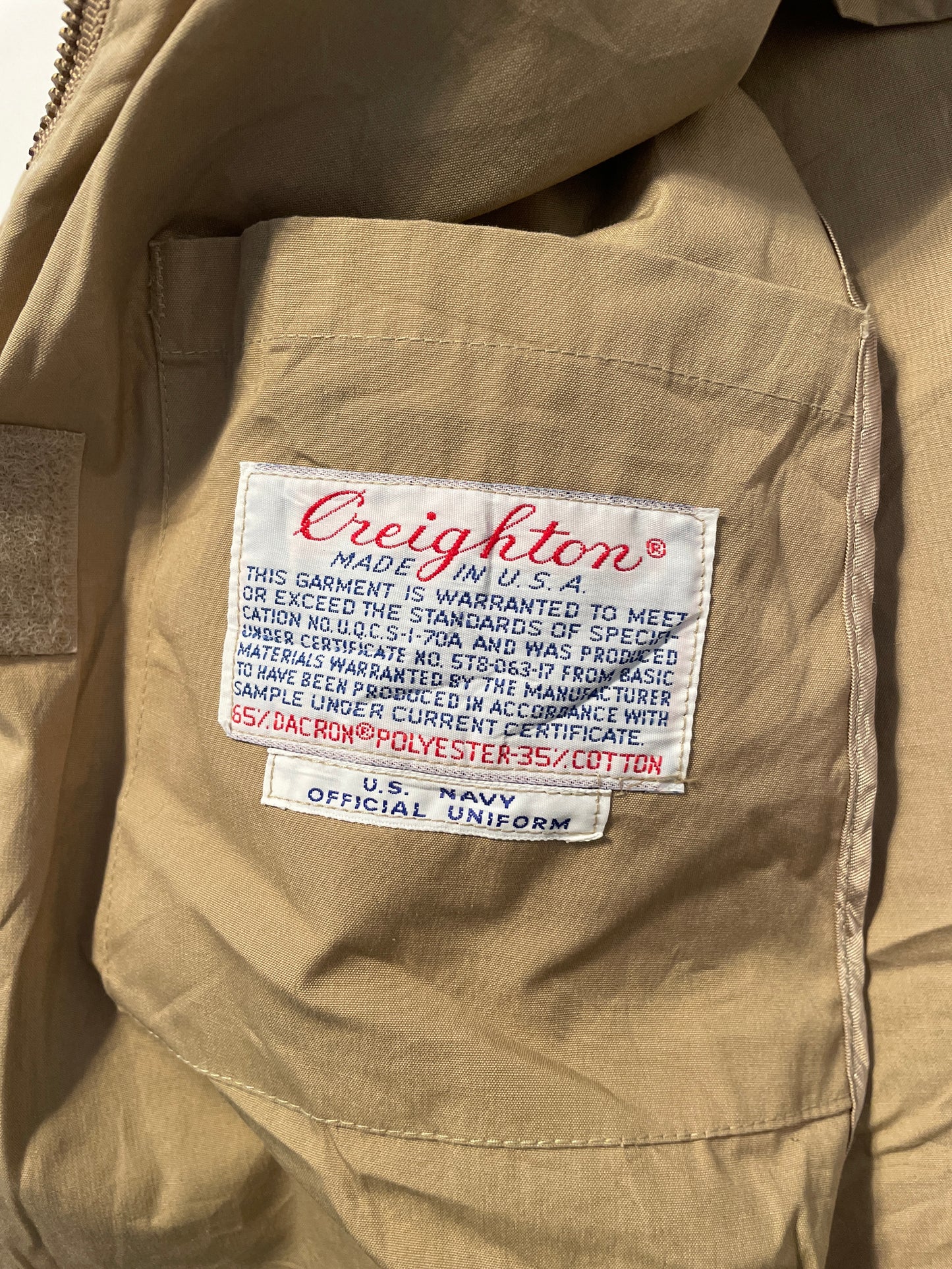80's U.S NAVY Windbreaker