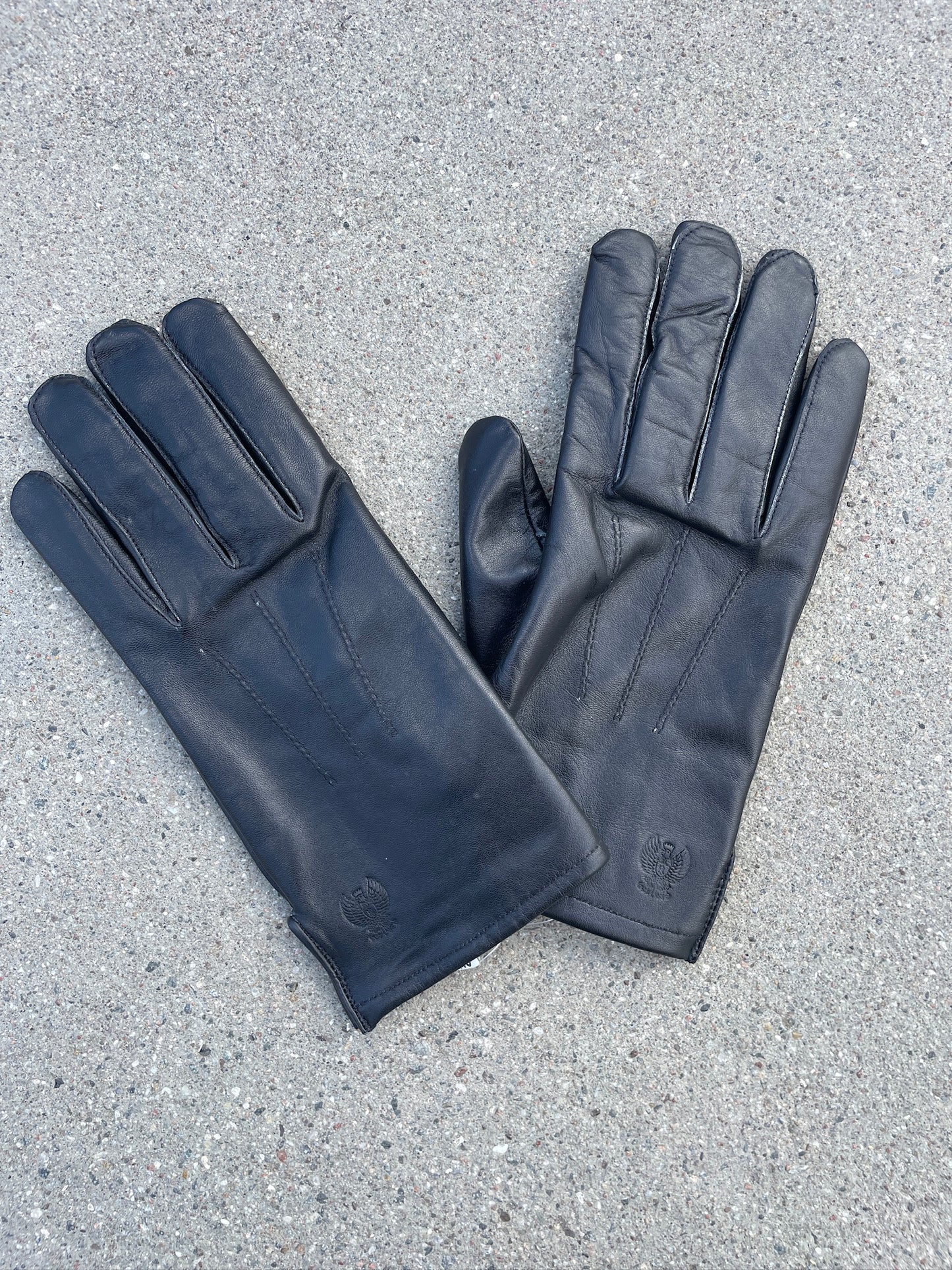 Italian Leather State Police Gloves