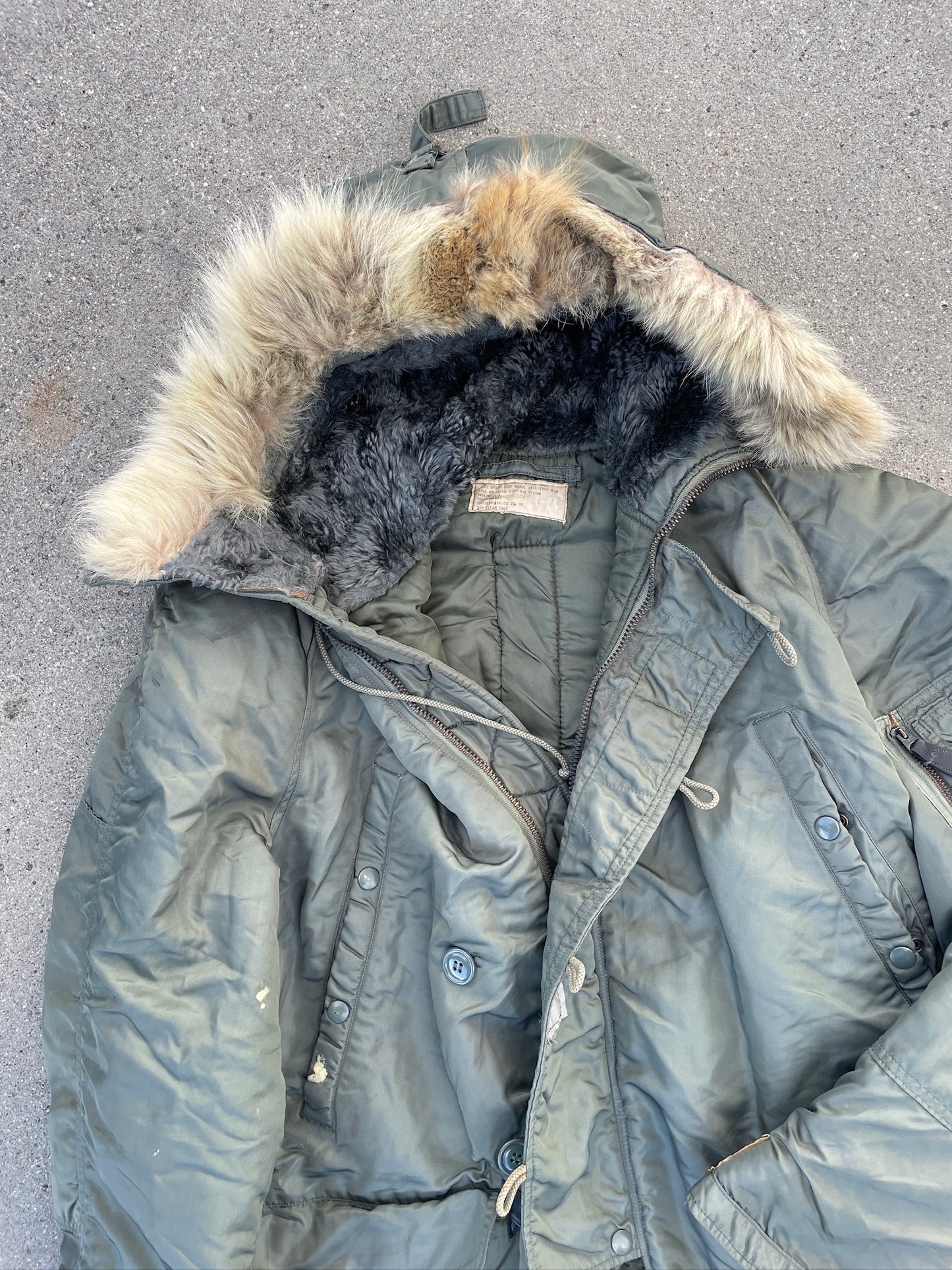 70's US Air Force N-3B Cold Weather Parka