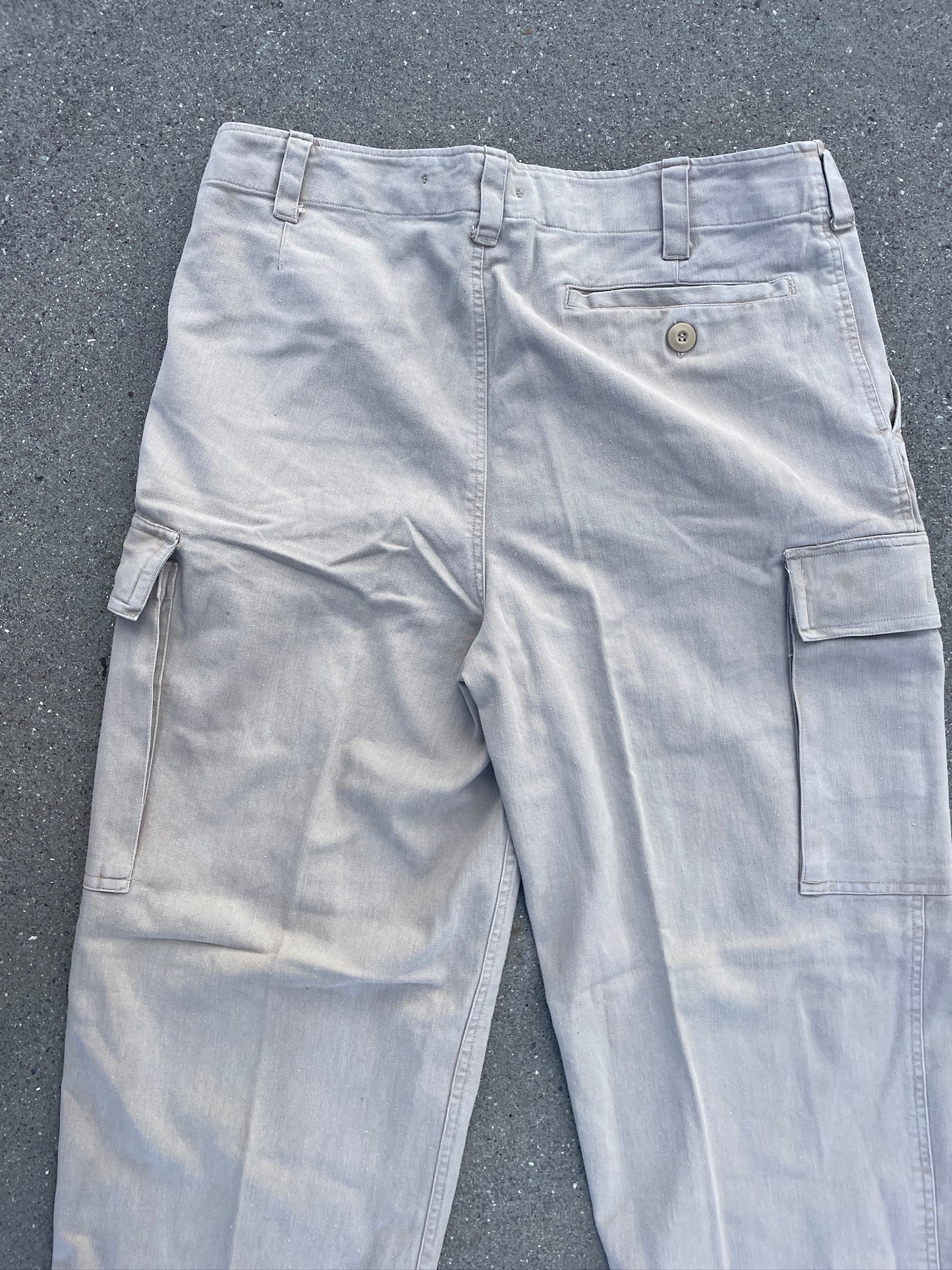 German Moleskin Trousers - Khaki