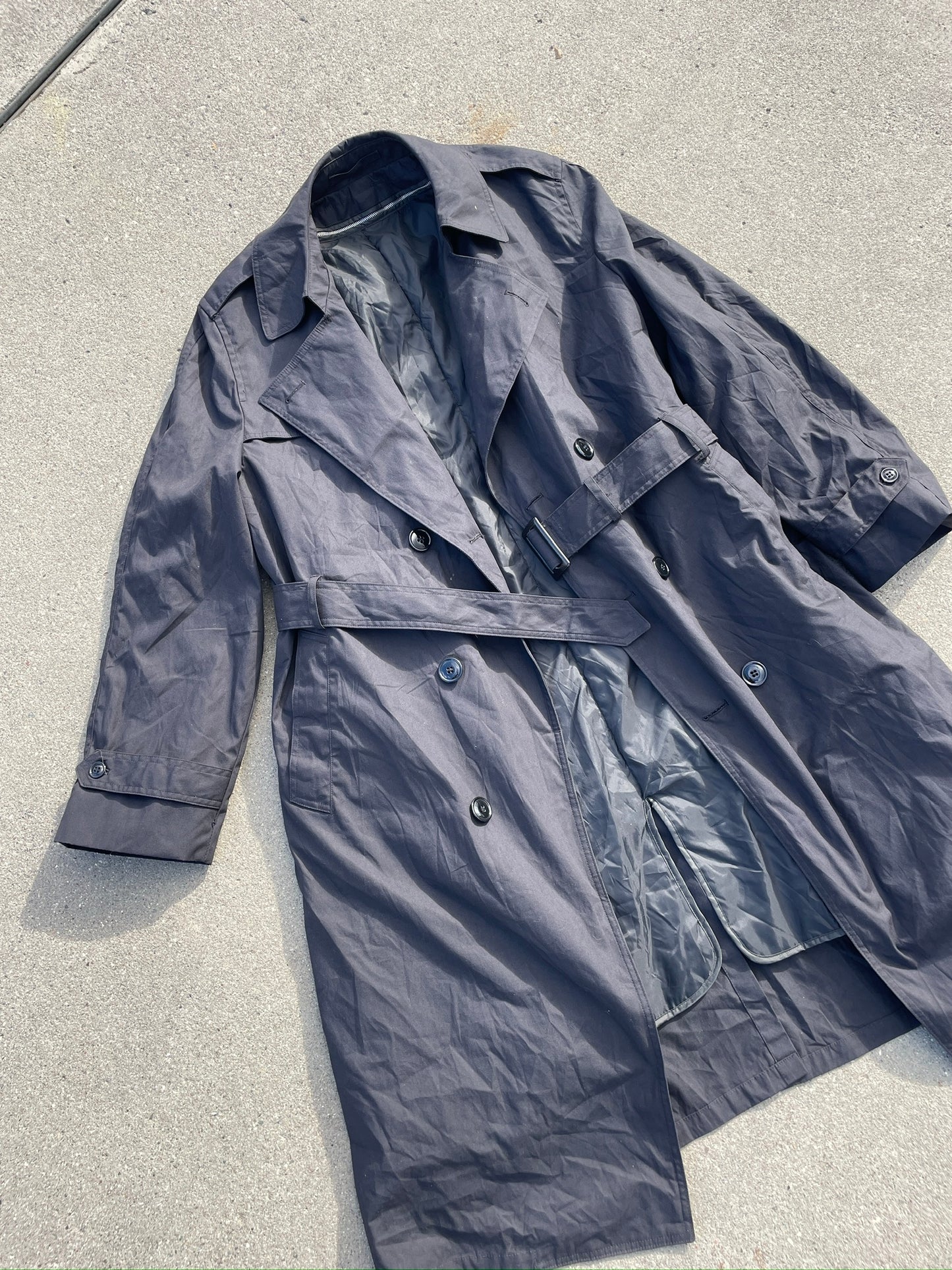 US Navy Trench Coat