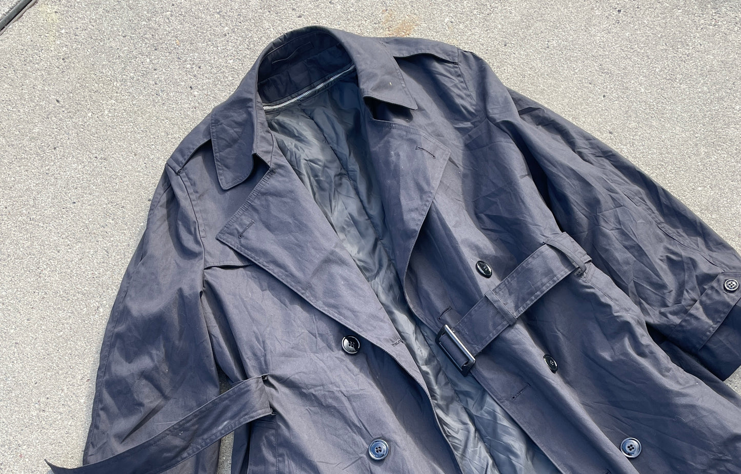 US Navy Trench Coat