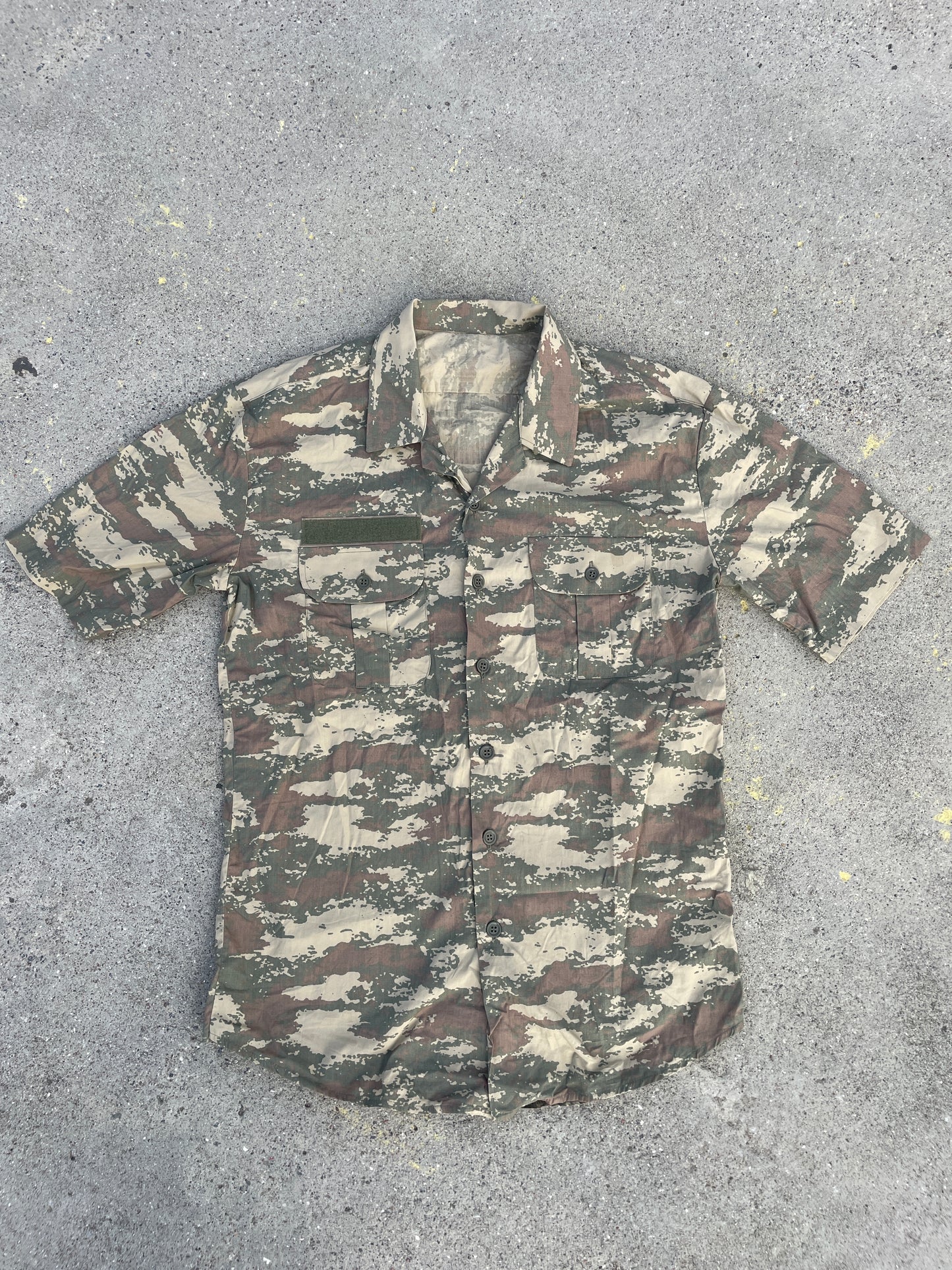 Turkish Digital Camouflage Short Sleeve Shirt