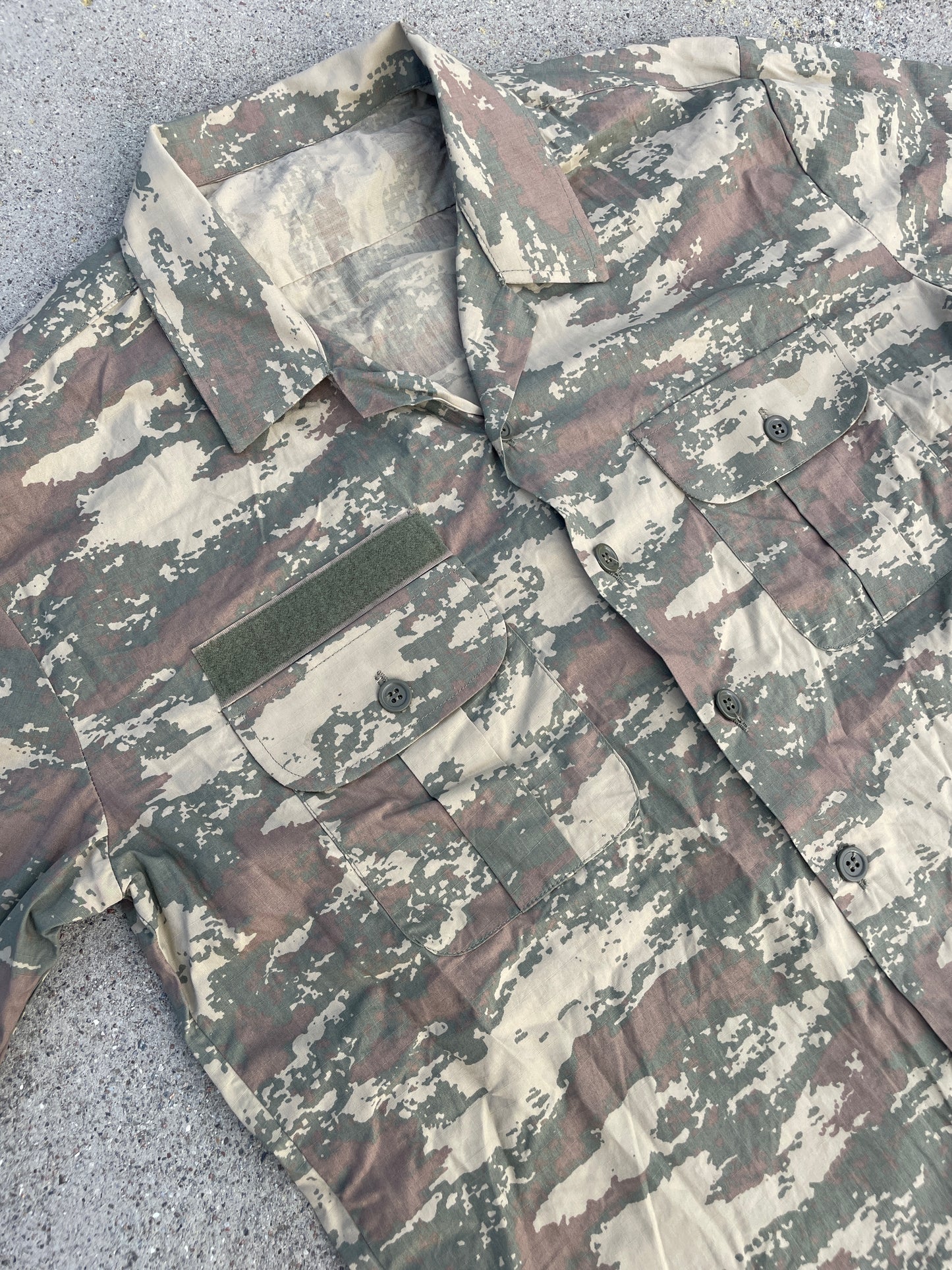 Turkish Digital Camouflage Short Sleeve Shirt