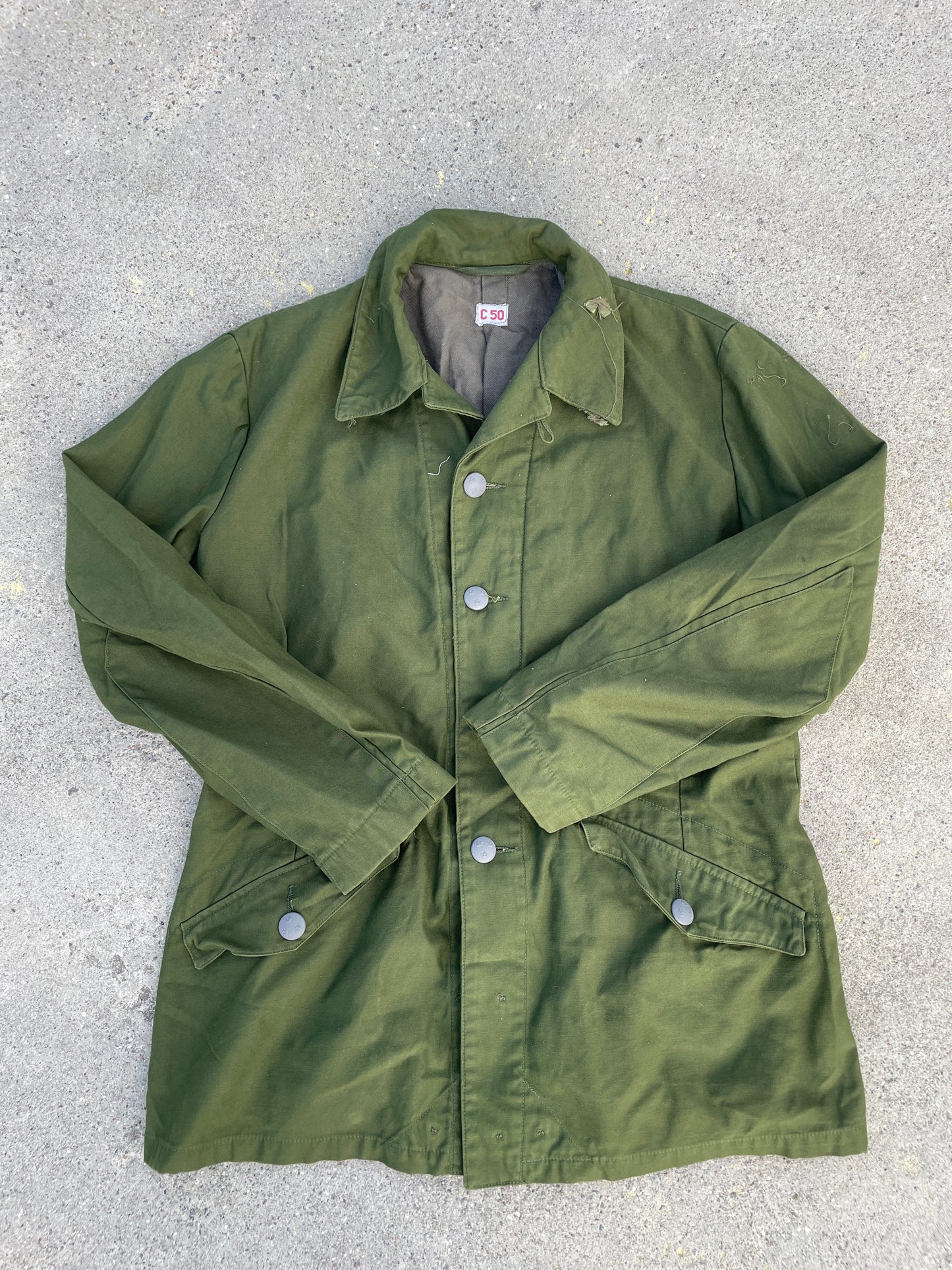 Swedish M59 Olive Chore Jacket