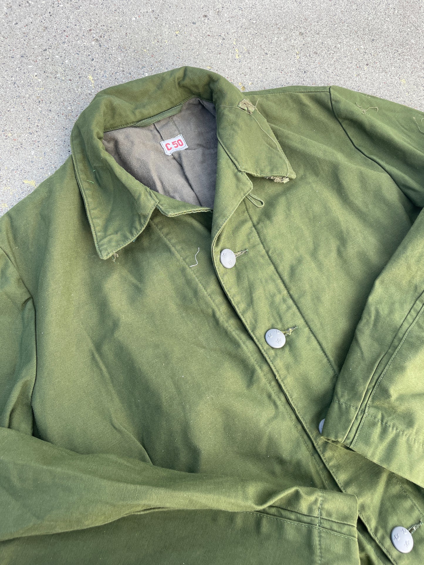 Swedish M59 Olive Chore Jacket