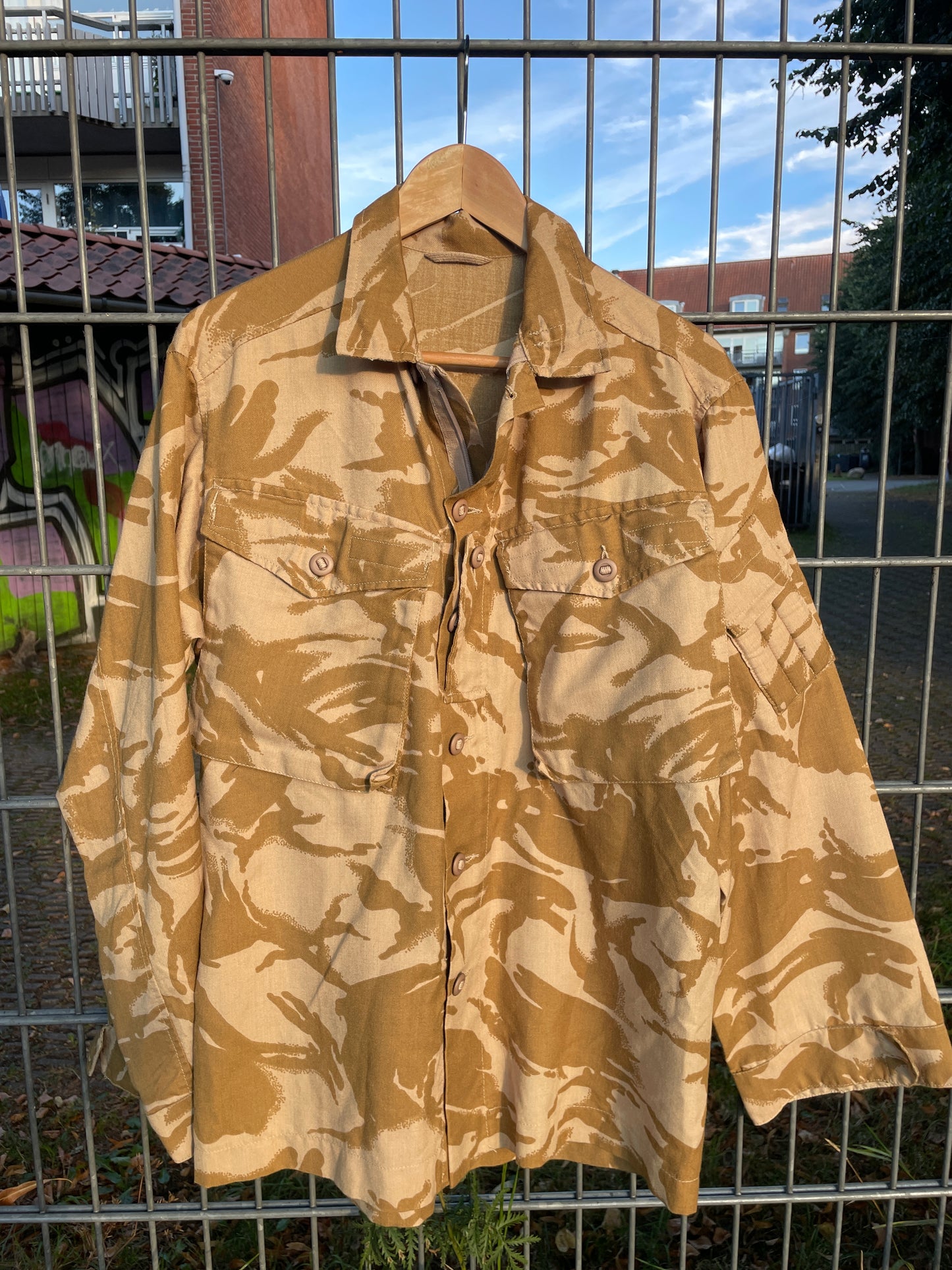 Lightweight British Desert Camo Field Shirt