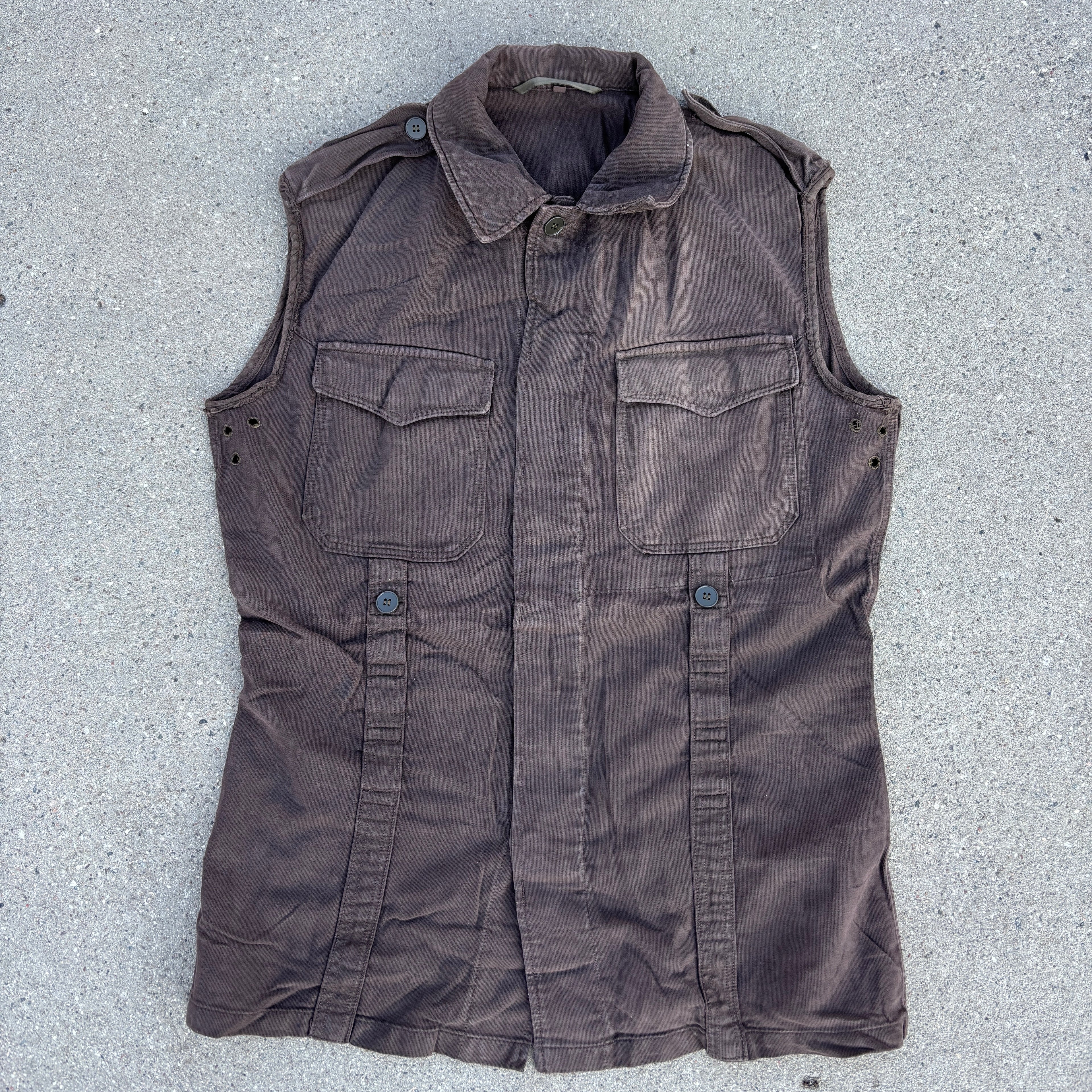 90's Bundeswehr Moleskin Vest