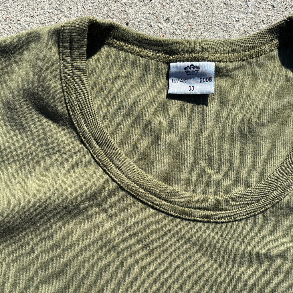 Danish Army Olive Green Tee