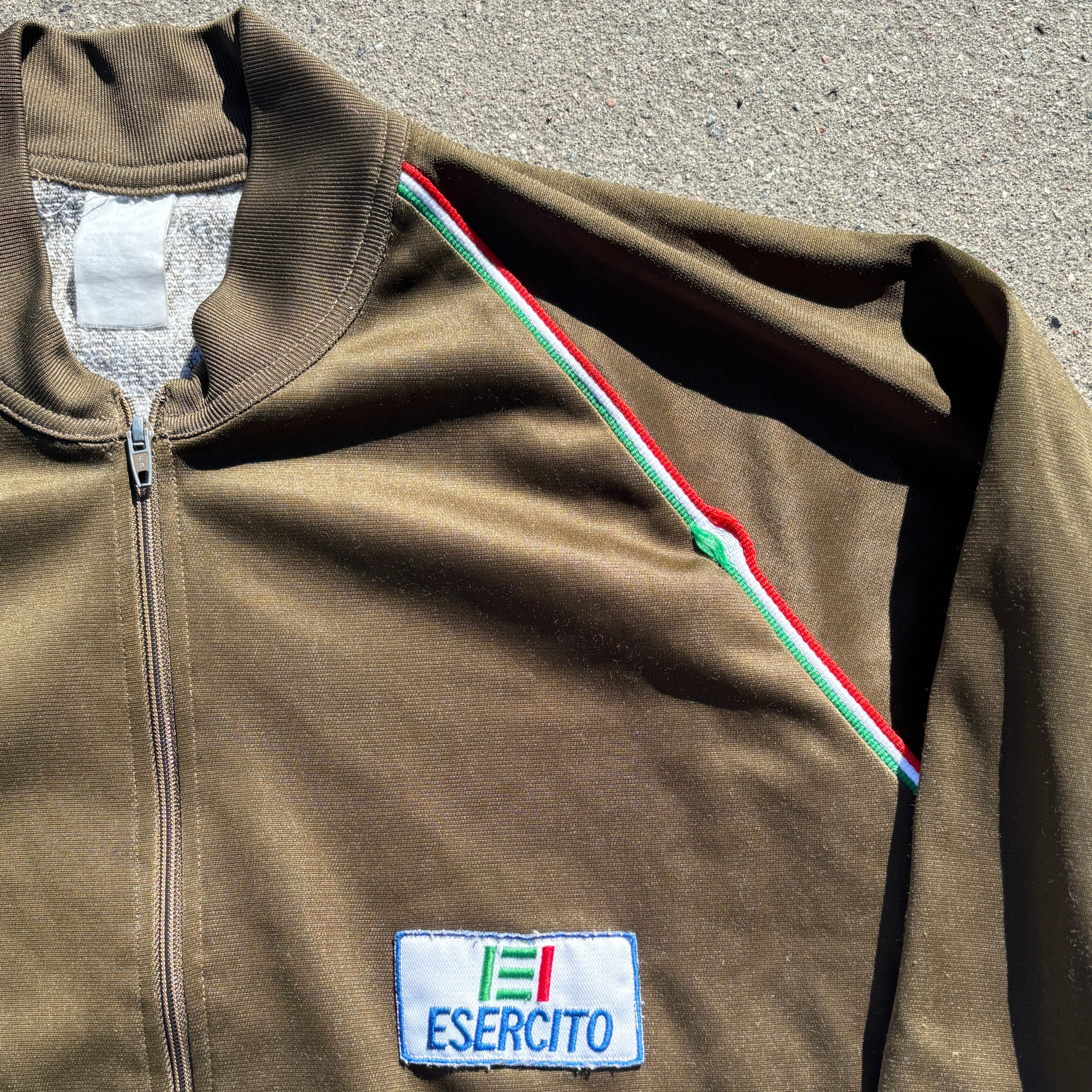 80's Italian Army Tracksuit Top