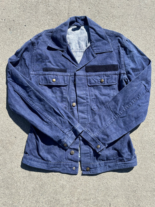 80's Danish Navy Denim Jacket