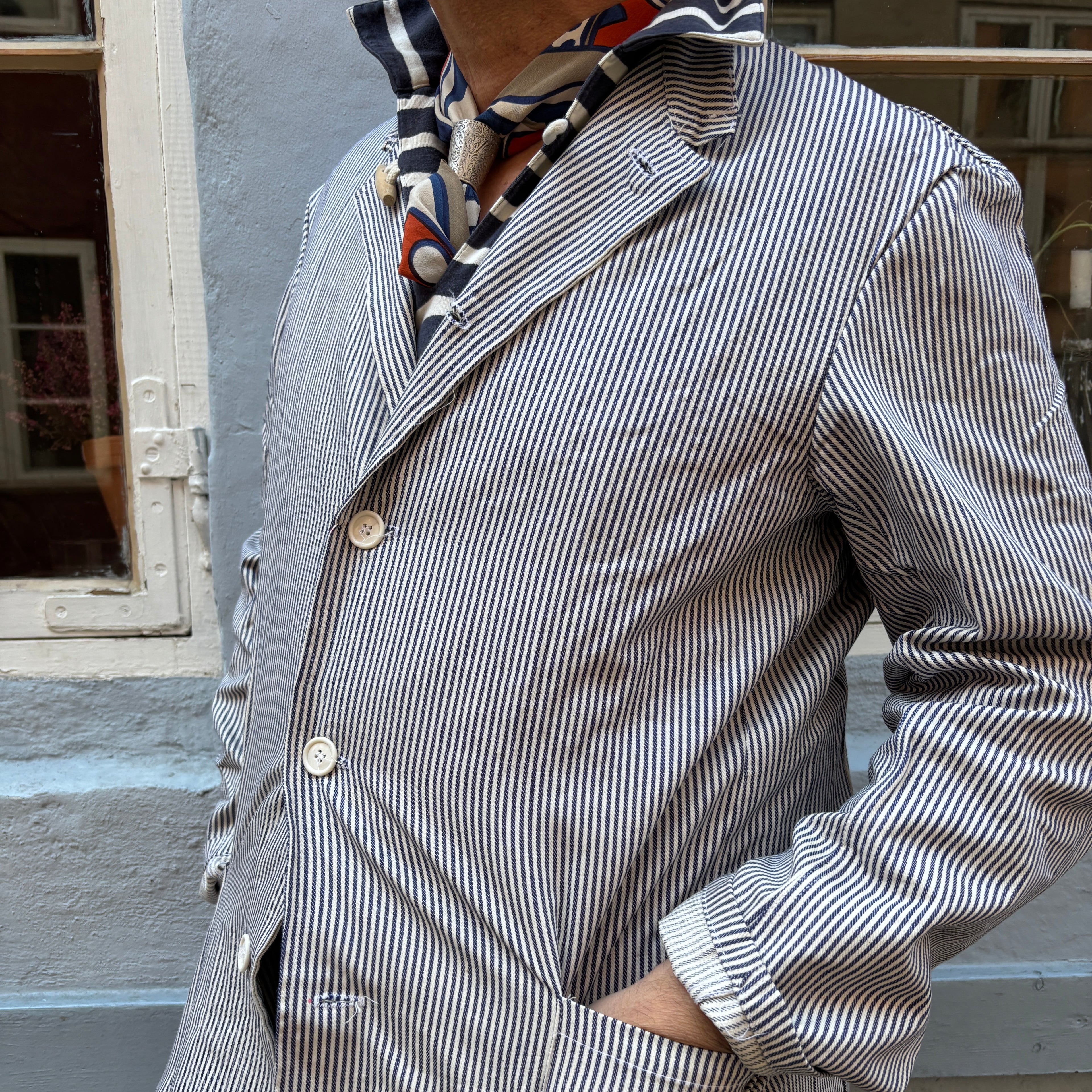 Italian Navy 80's Waiter Shirt