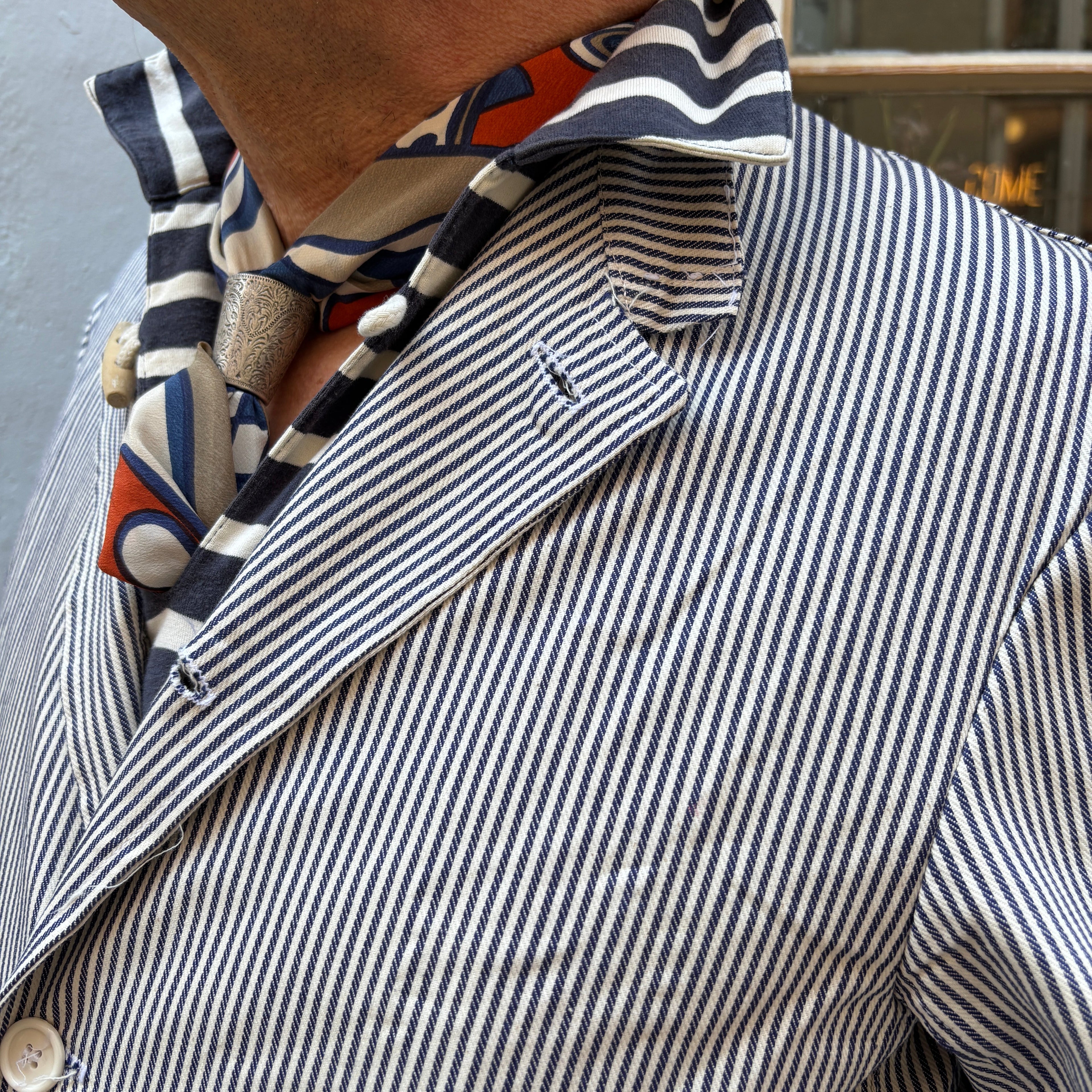 Italian Navy 80's Waiter Shirt