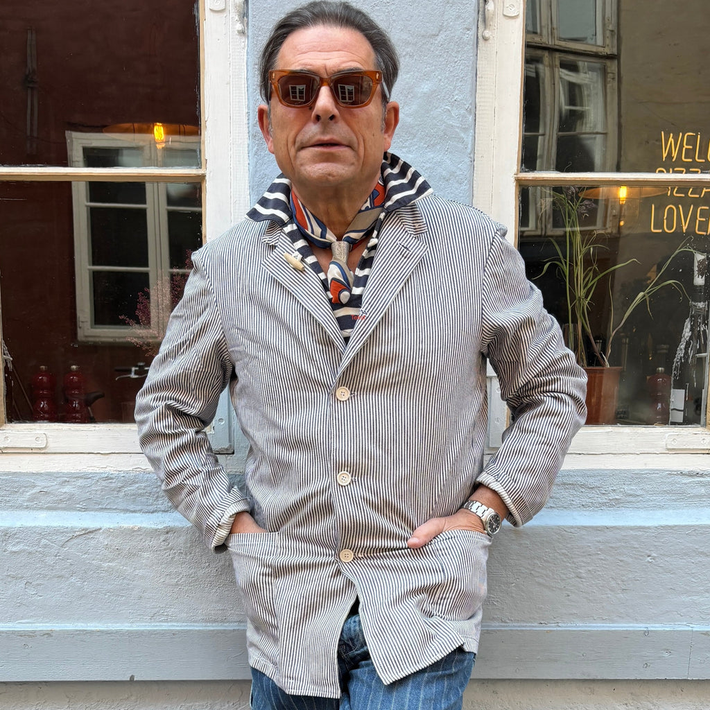 Italian Navy 80's Waiter Shirt