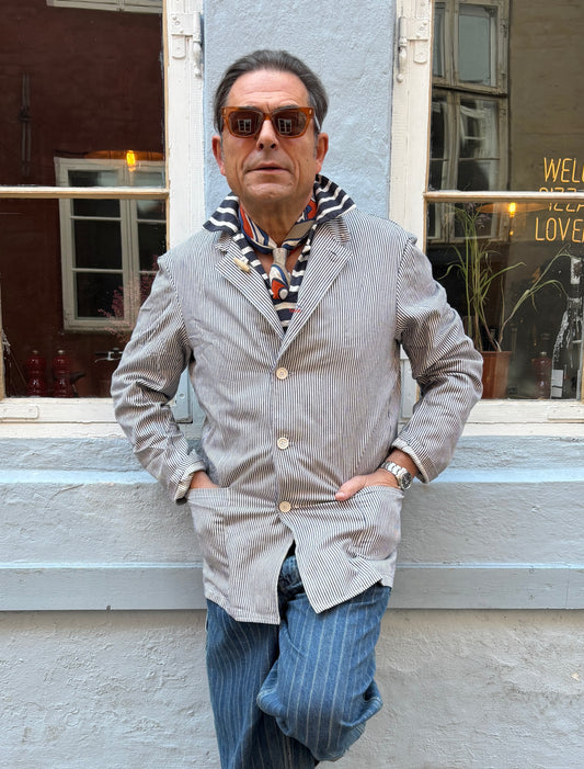 Italian Navy 80's Waiter Shirt