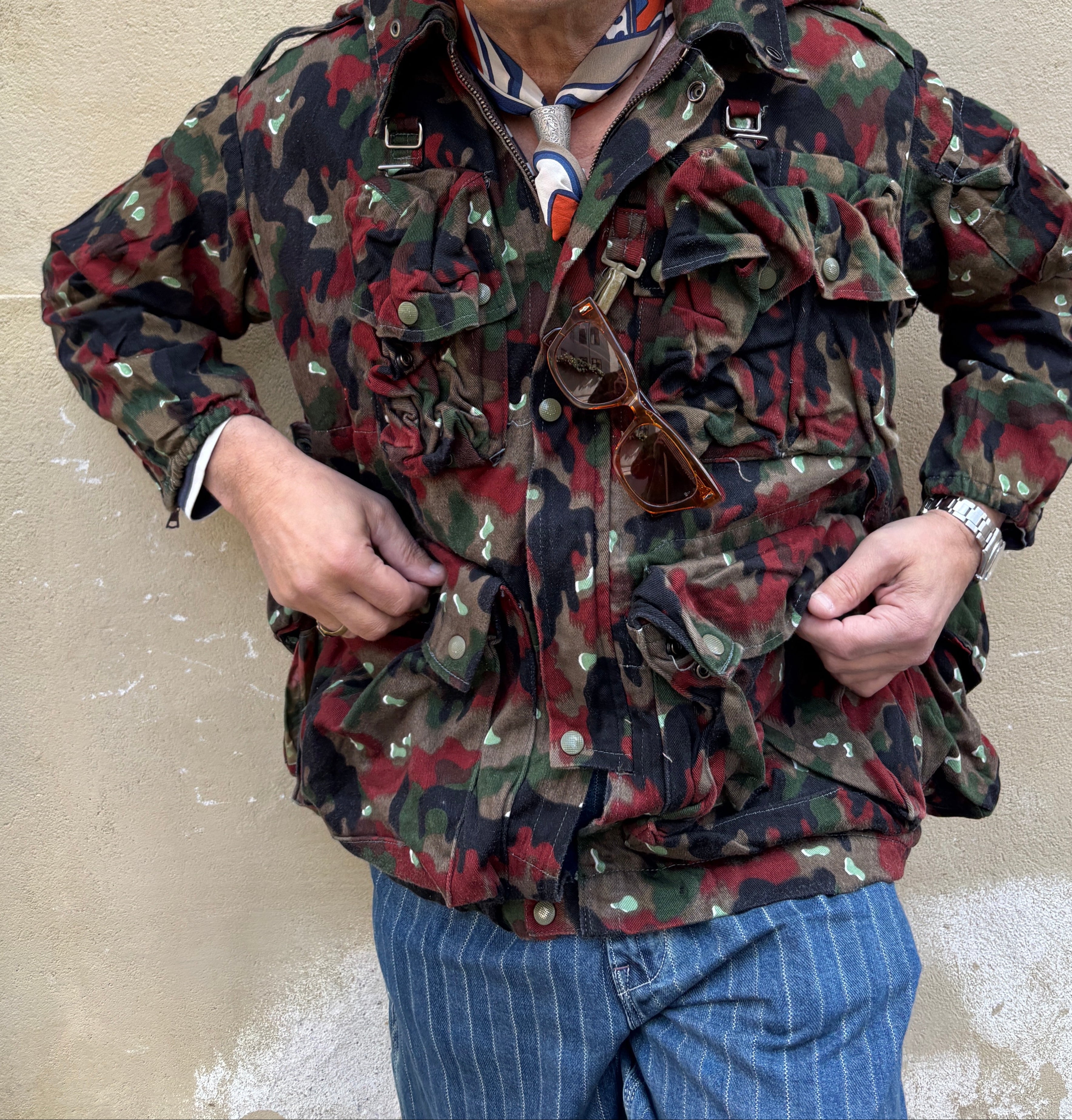 Tactical Swiss Alpergine Army-  Parka