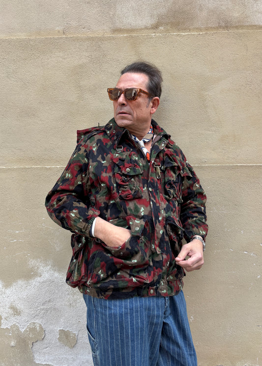 Tactical Swiss Alpergine Army-  Parka