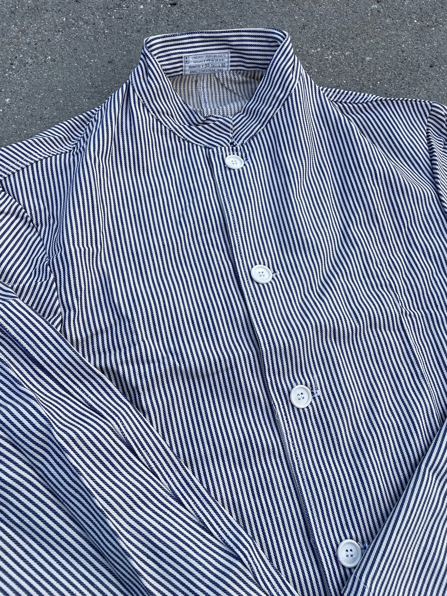 Italian Navy 80's Waiter Shirt