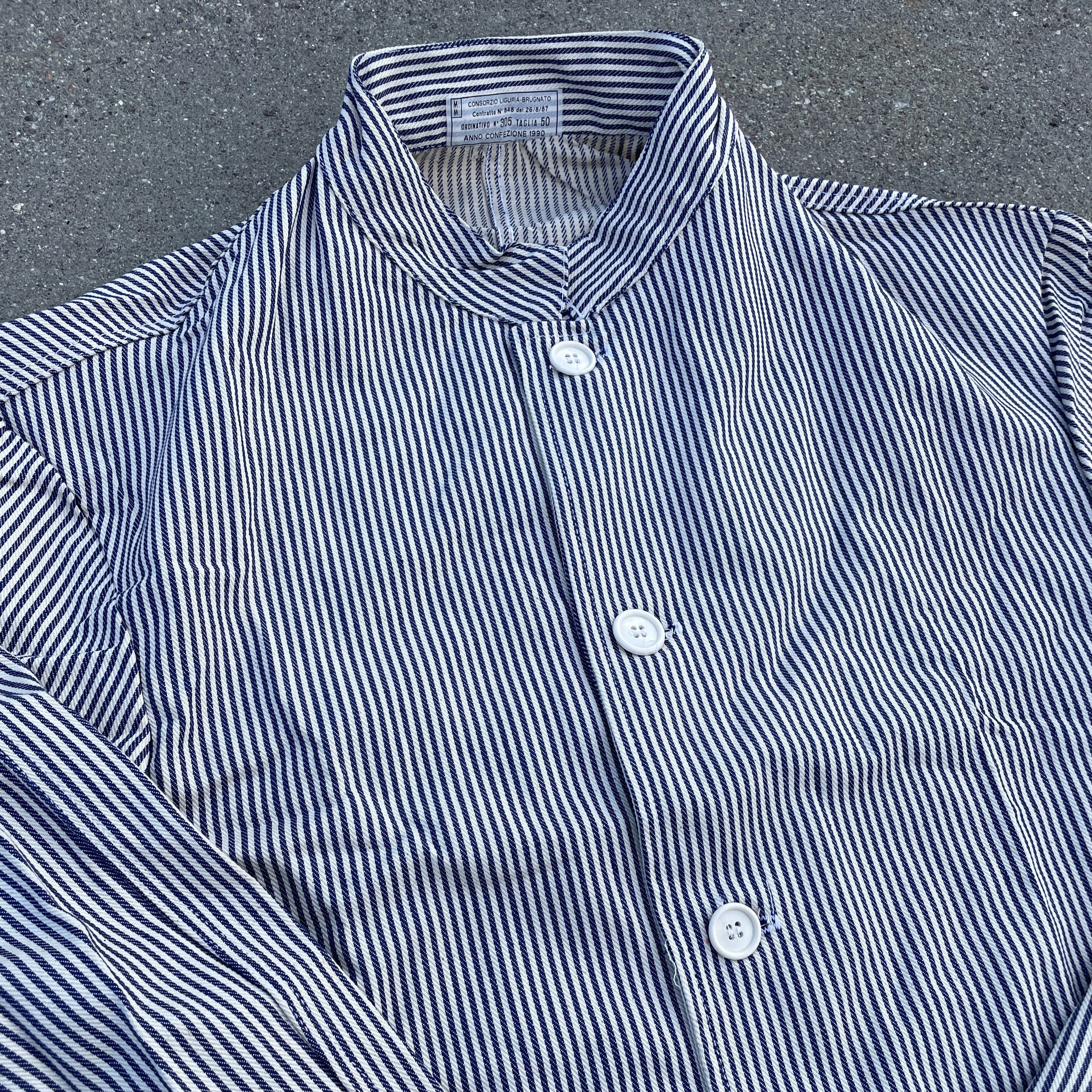 Italian Navy 80's Waiter Shirt