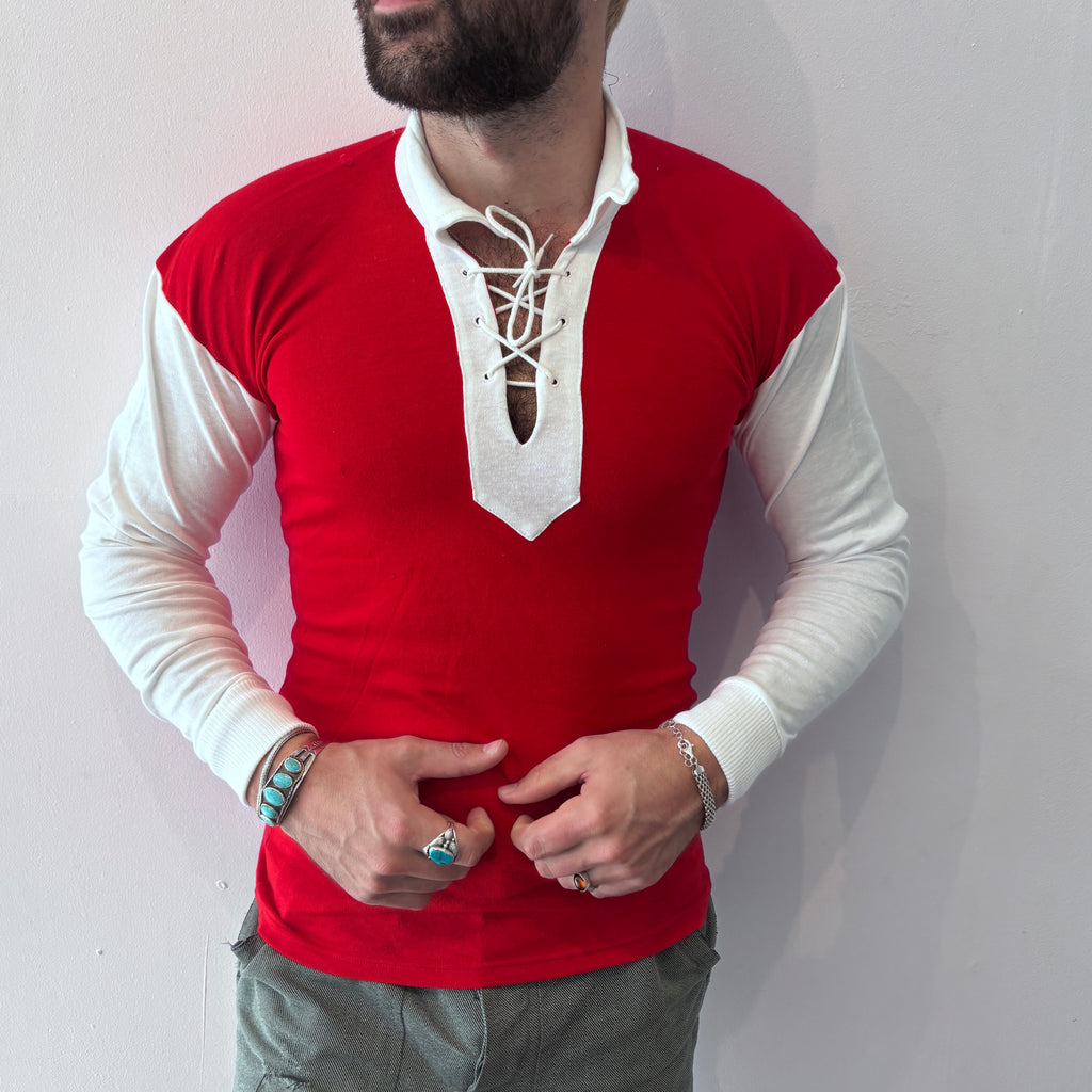 60/70's Berri Sports Tee Red/White