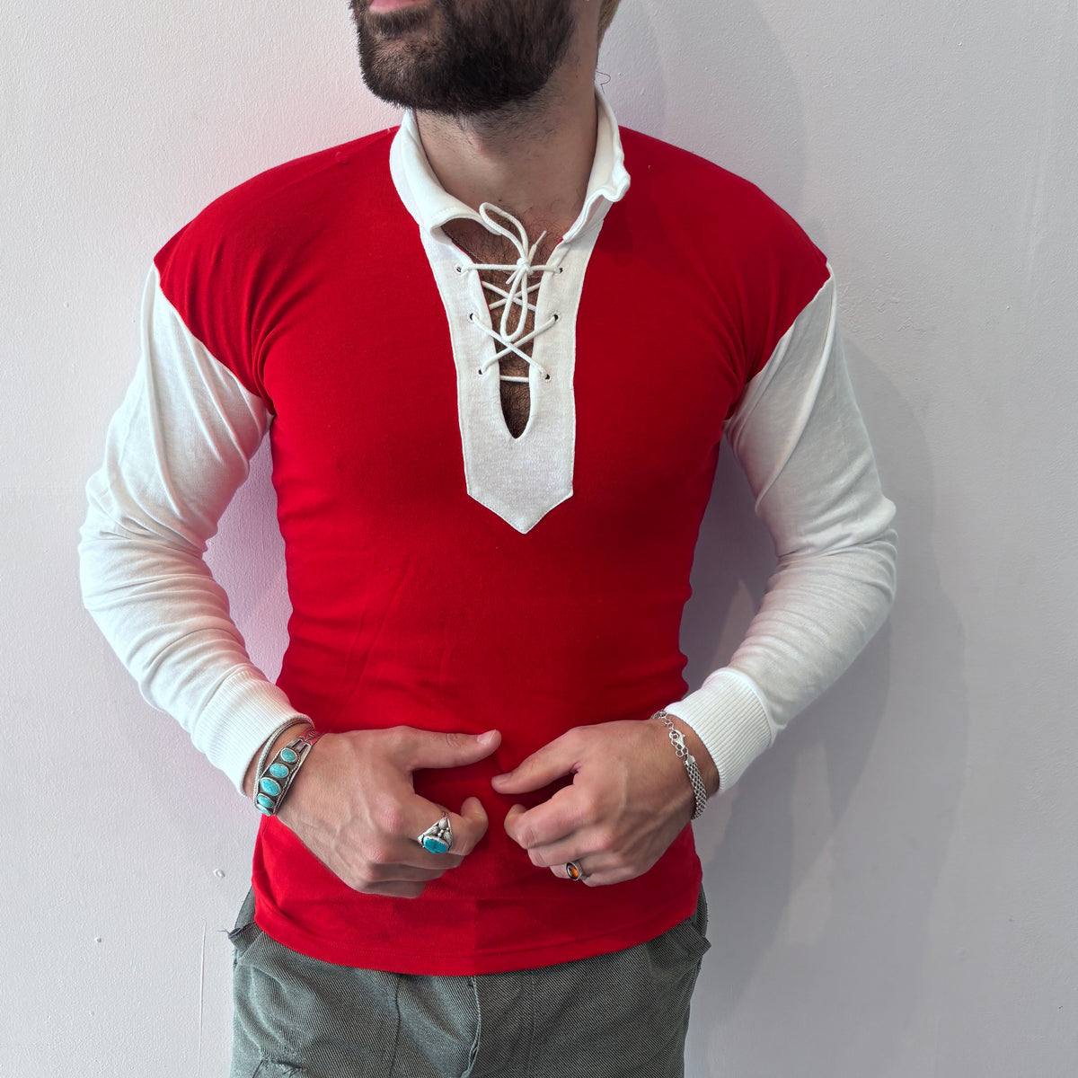 60/70's Berri Sports Tee Red/White