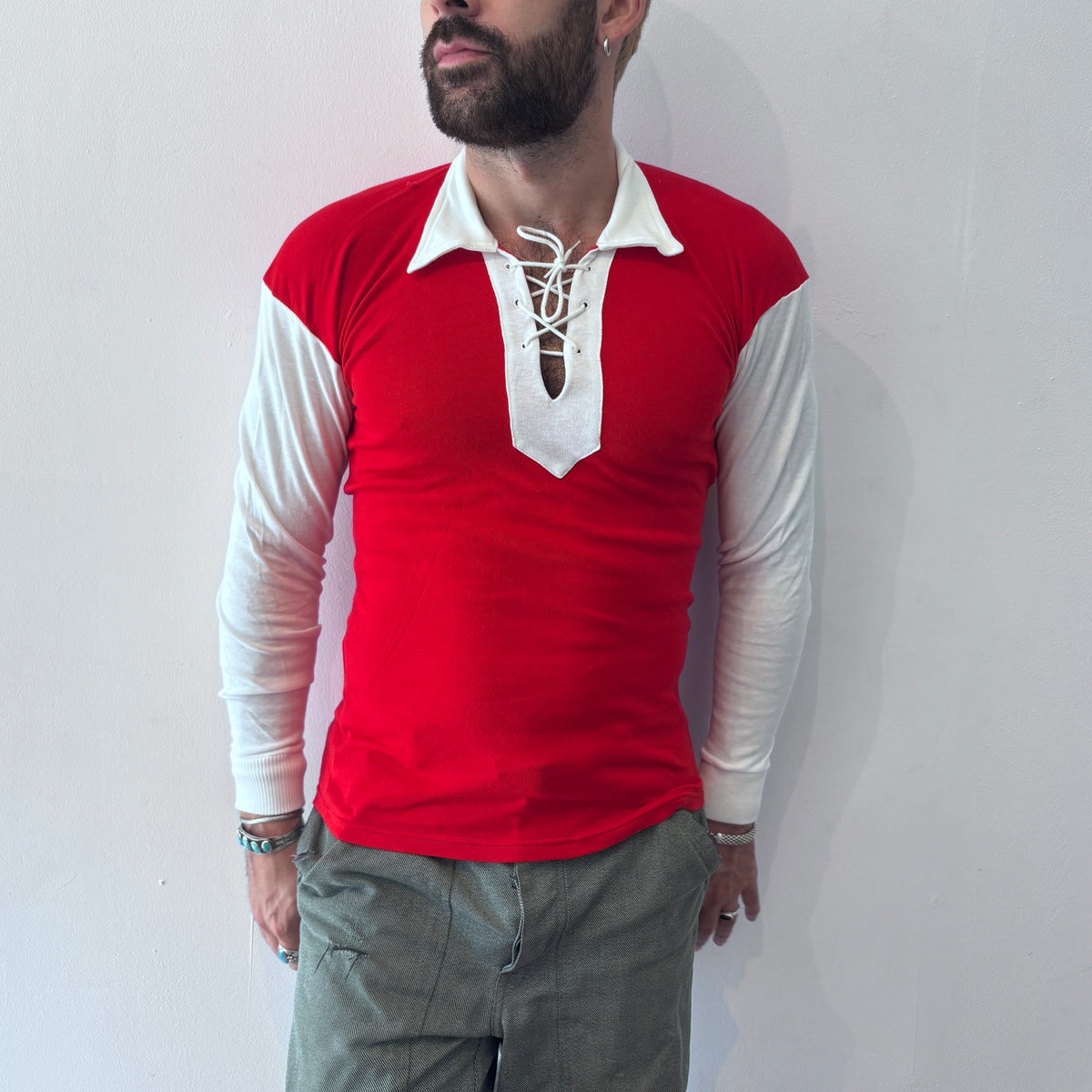 60/70's Berri Sports Tee Red/White