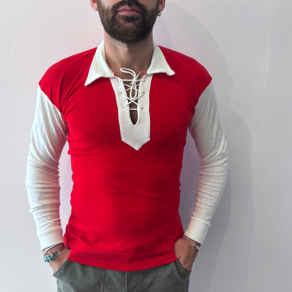 60/70's Berri Sports Tee Red/White