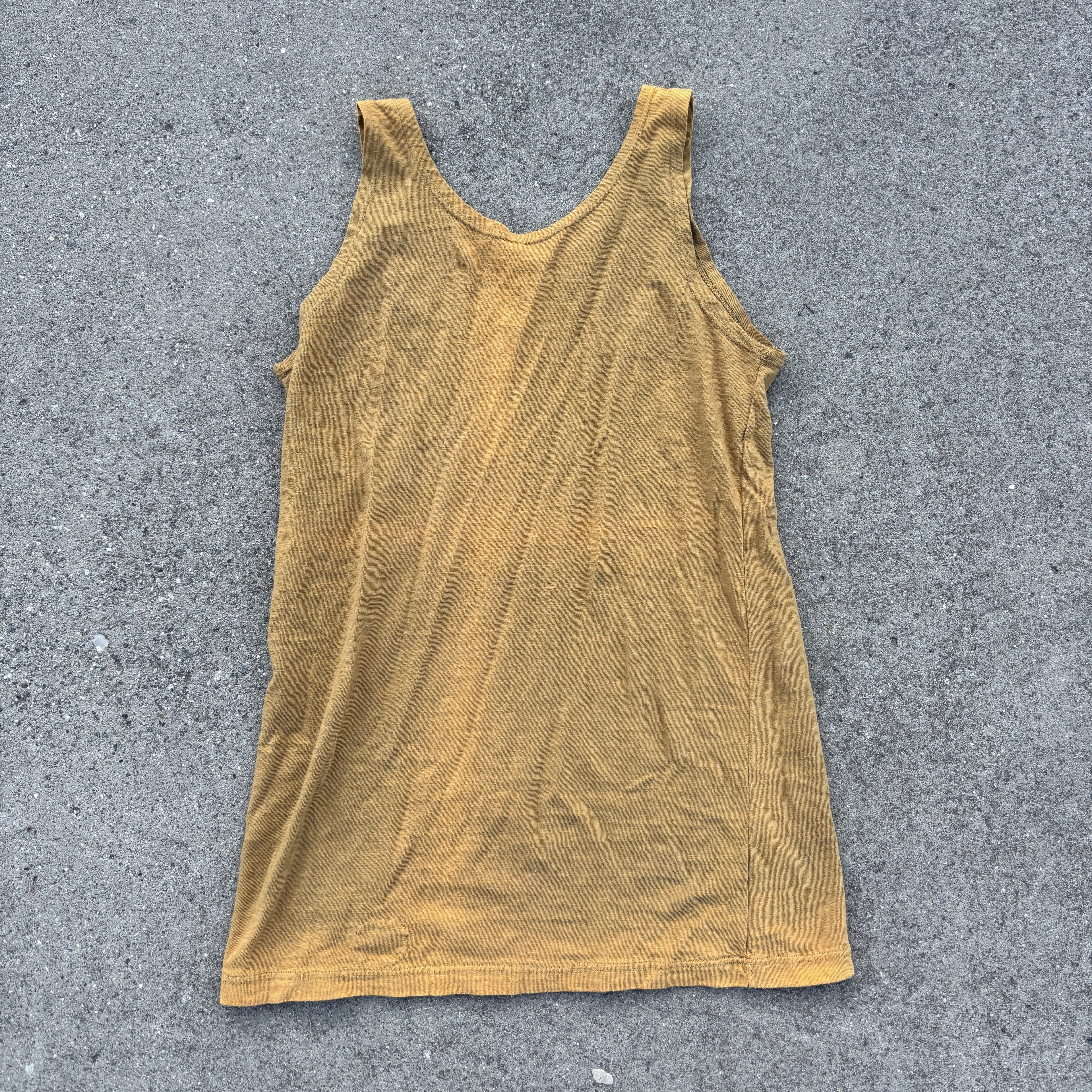 50's Danish Army Faded Tank Top