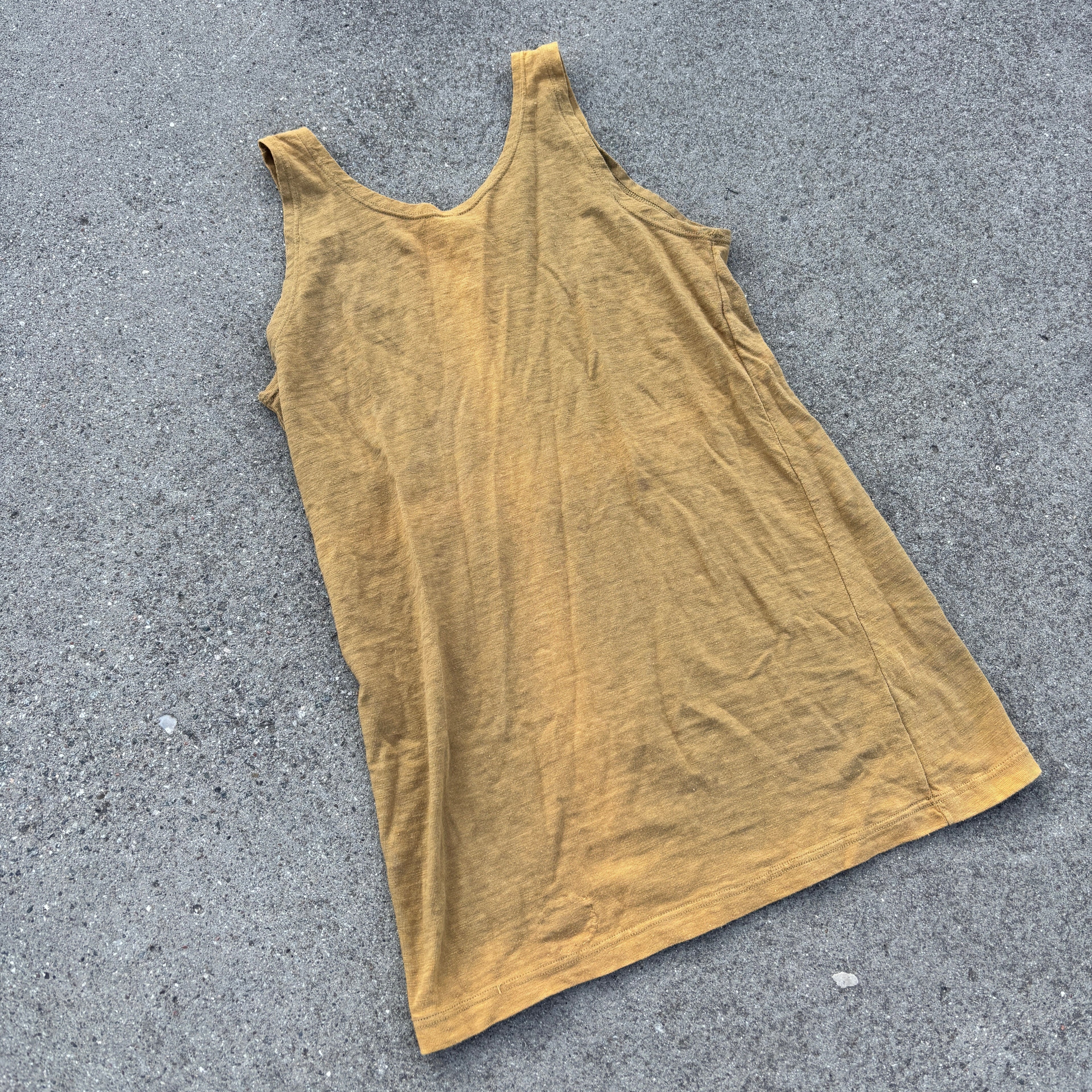 50's Danish Army Faded Tank Top