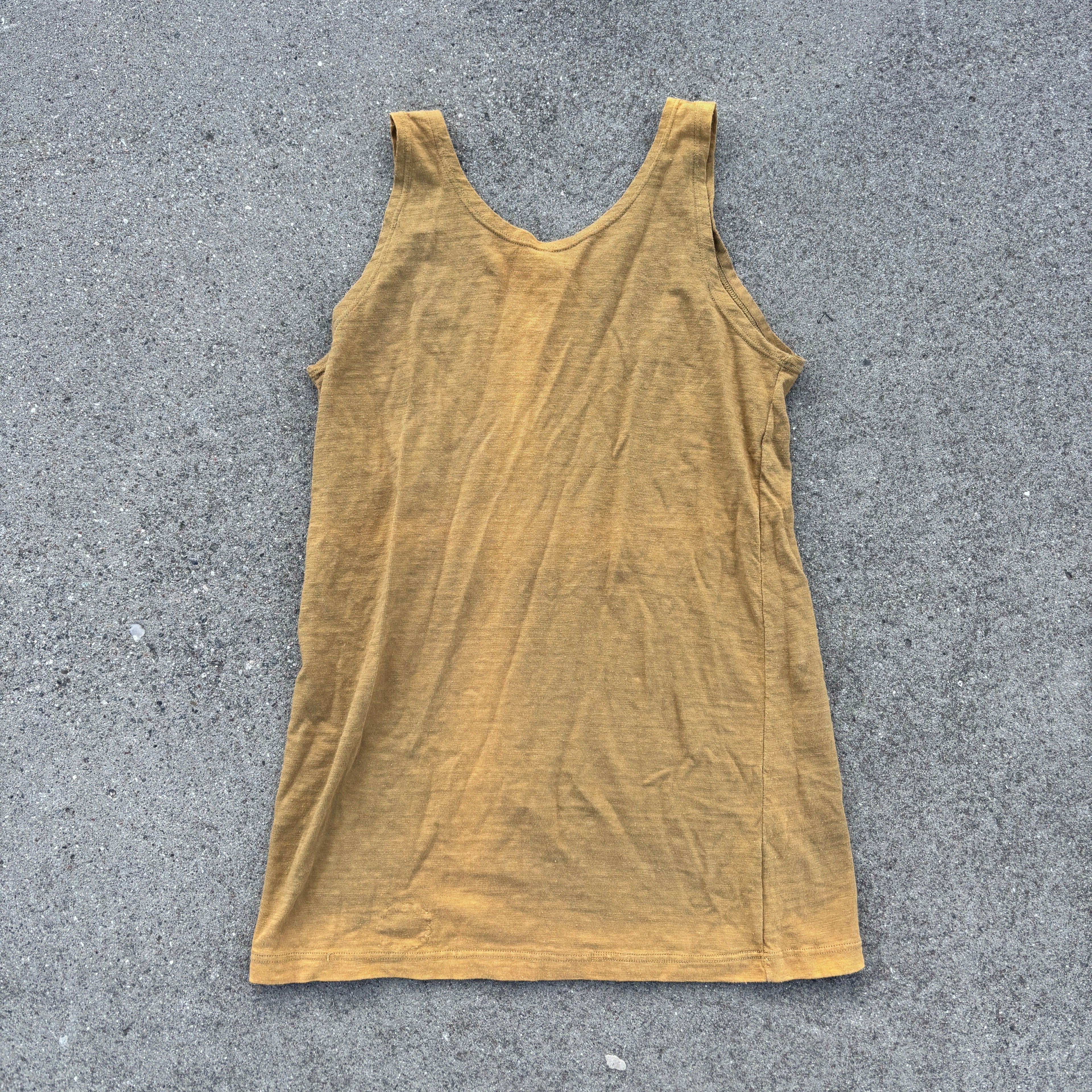 50's Danish Army Faded Tank Top