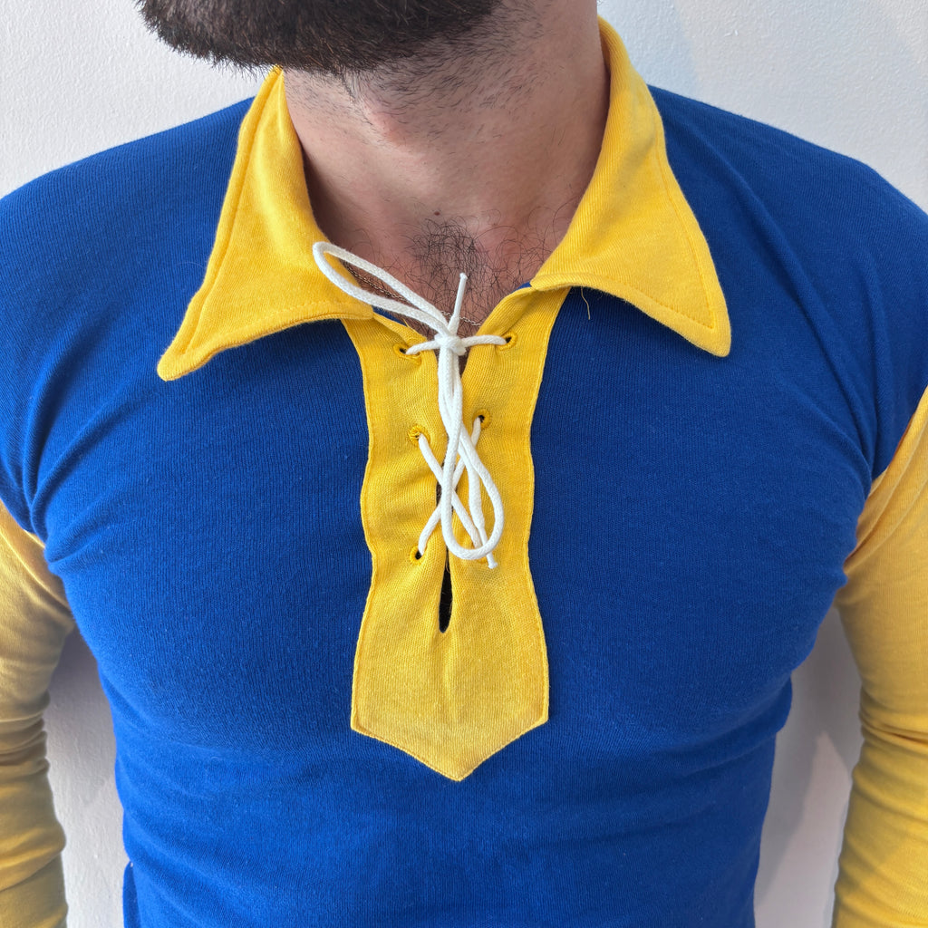 60/70's Berri Sports Tee Blue/Yellow