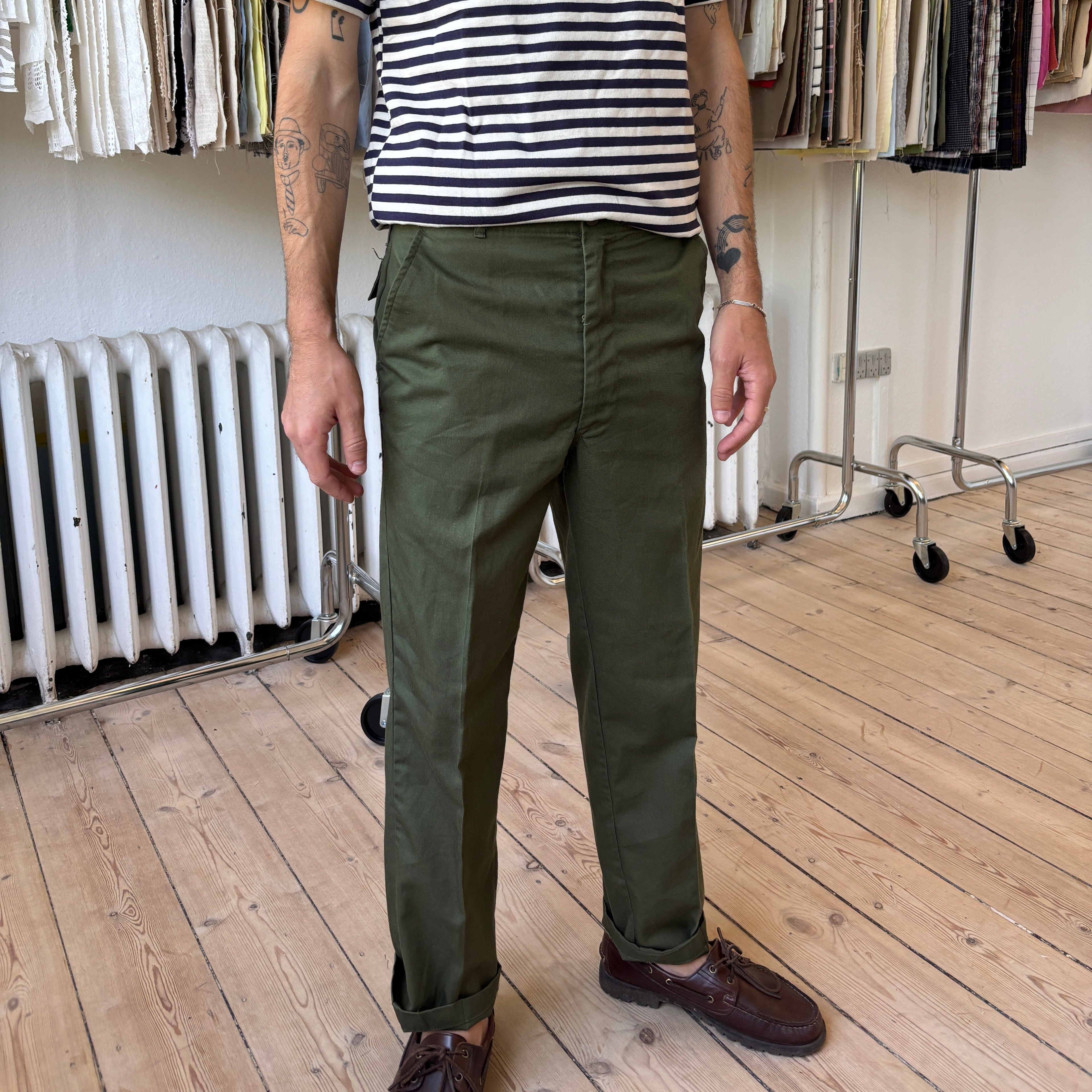 U.S OG 507 Fatigue Pants - Olive Green