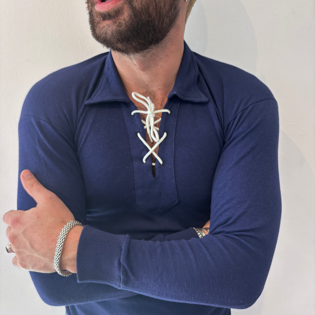 60/70's Berri Sports Tee Navy