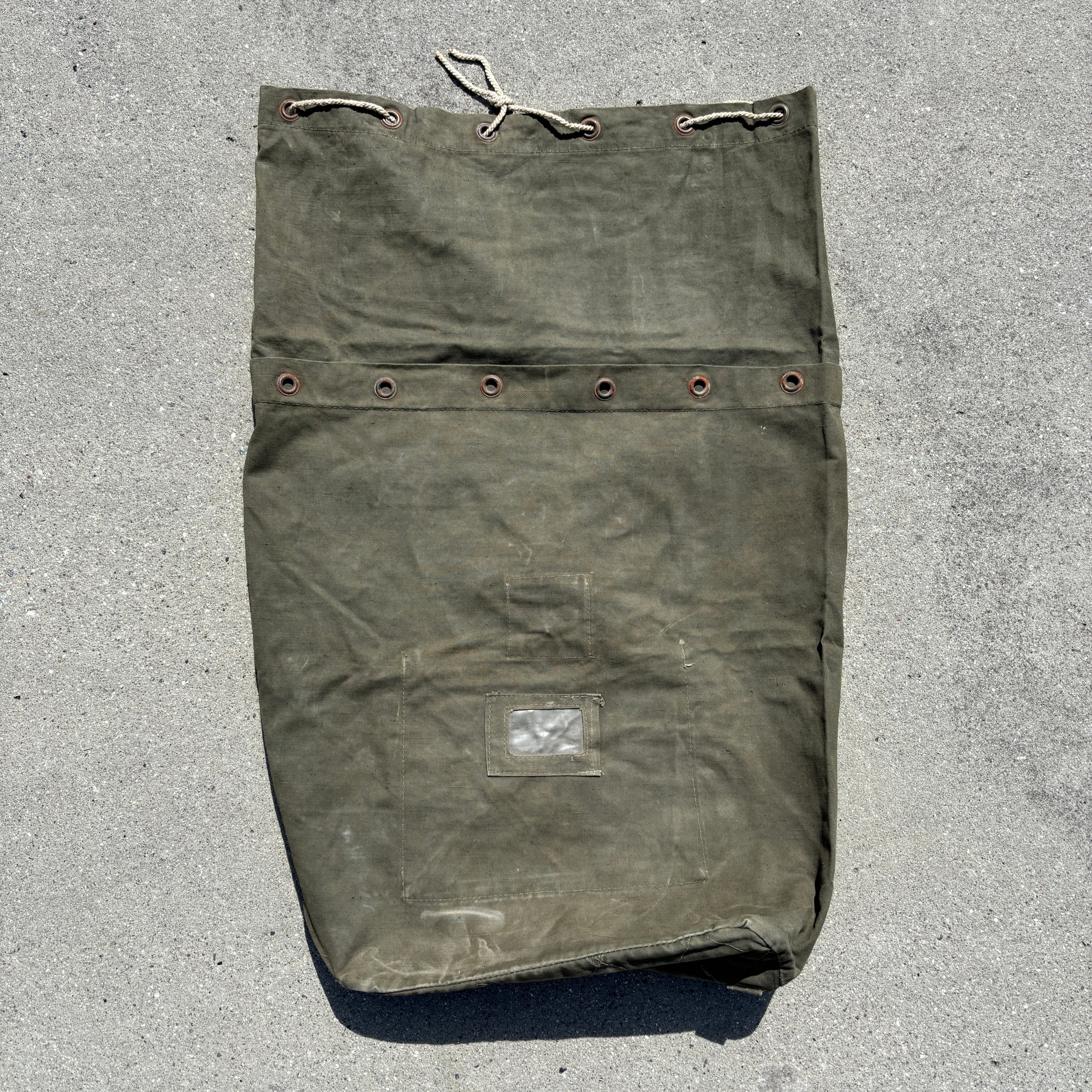Olive Drab - Canvas Duffle Bag