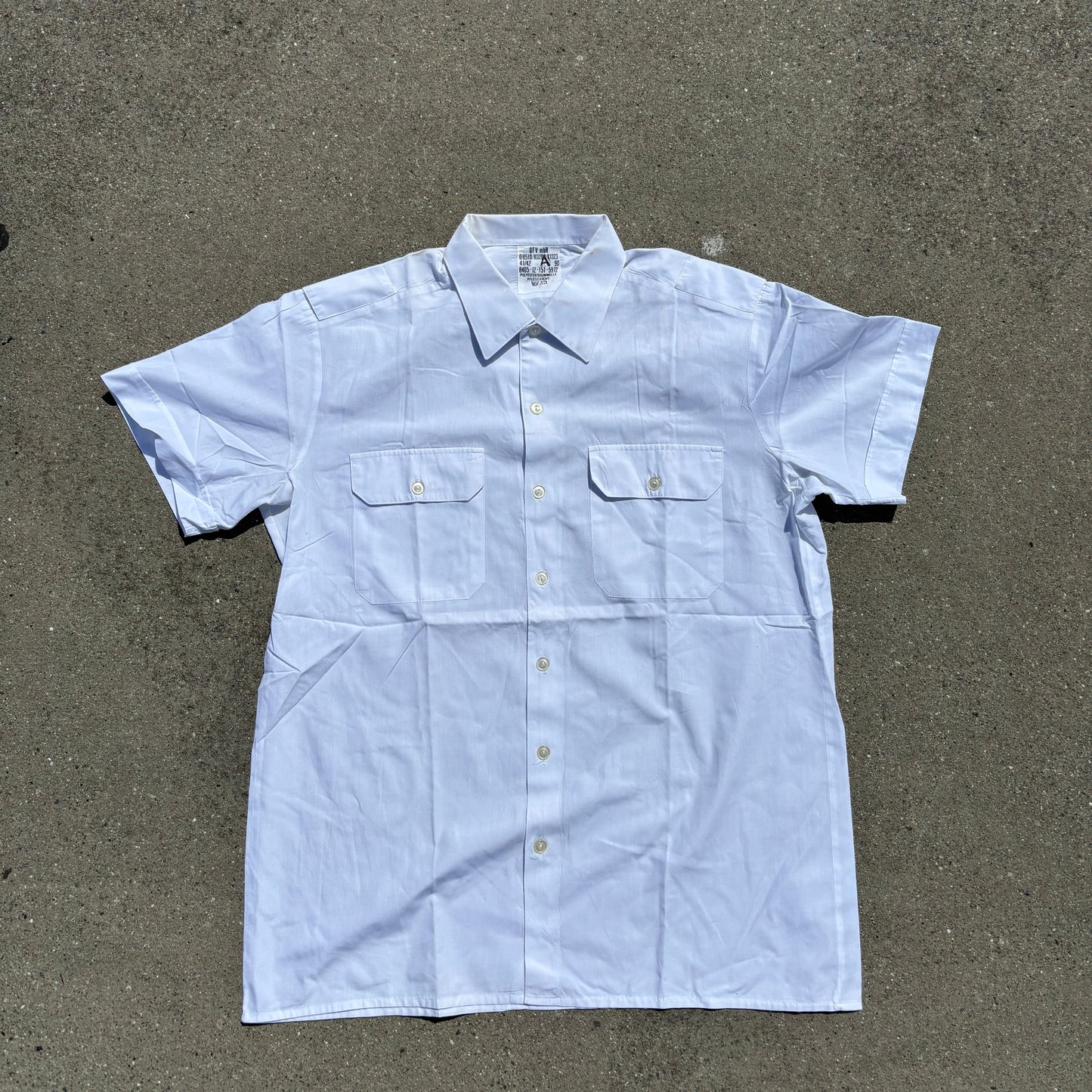 Short Sleeve Deadstock German Army Shirt