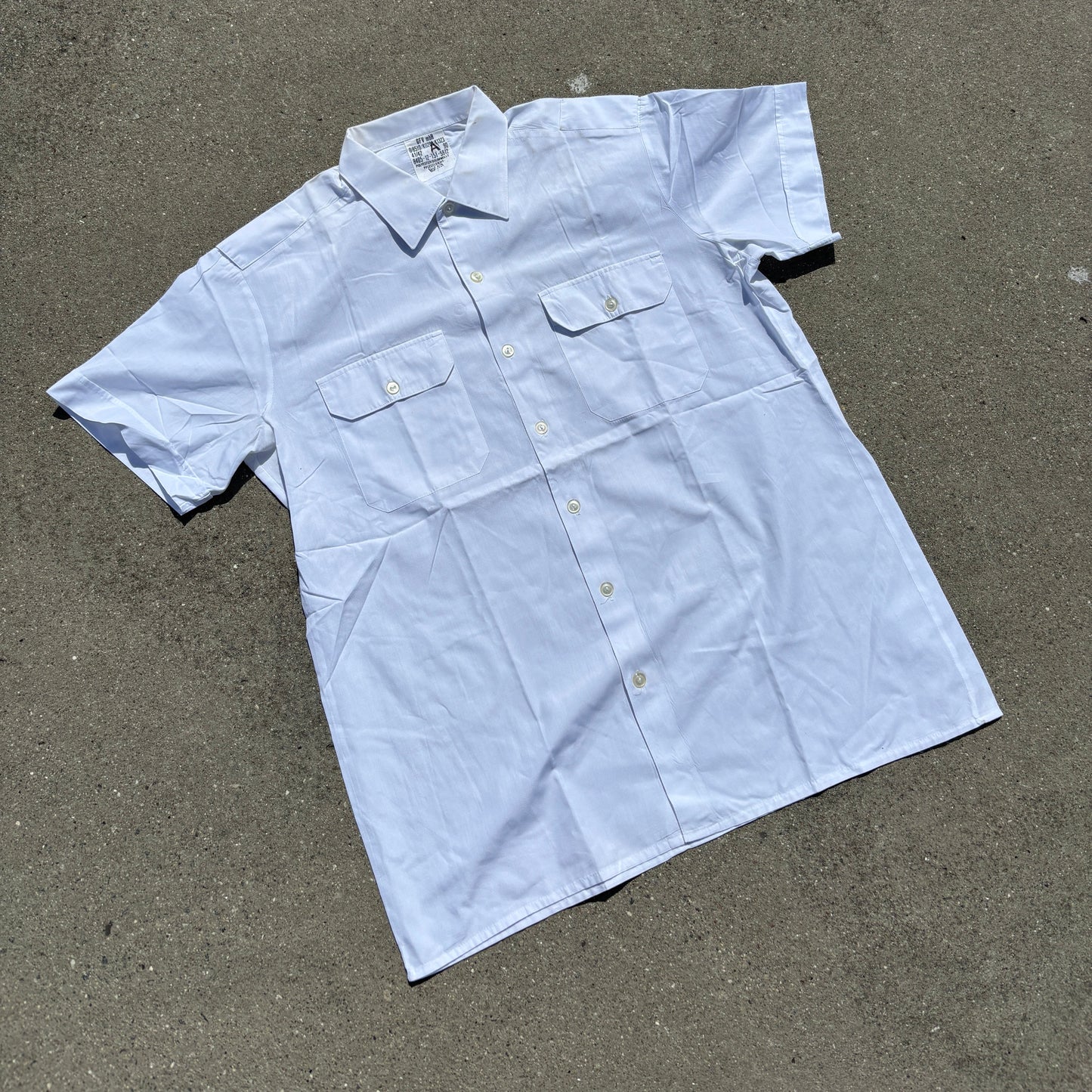 Short Sleeve Deadstock German Army Shirt