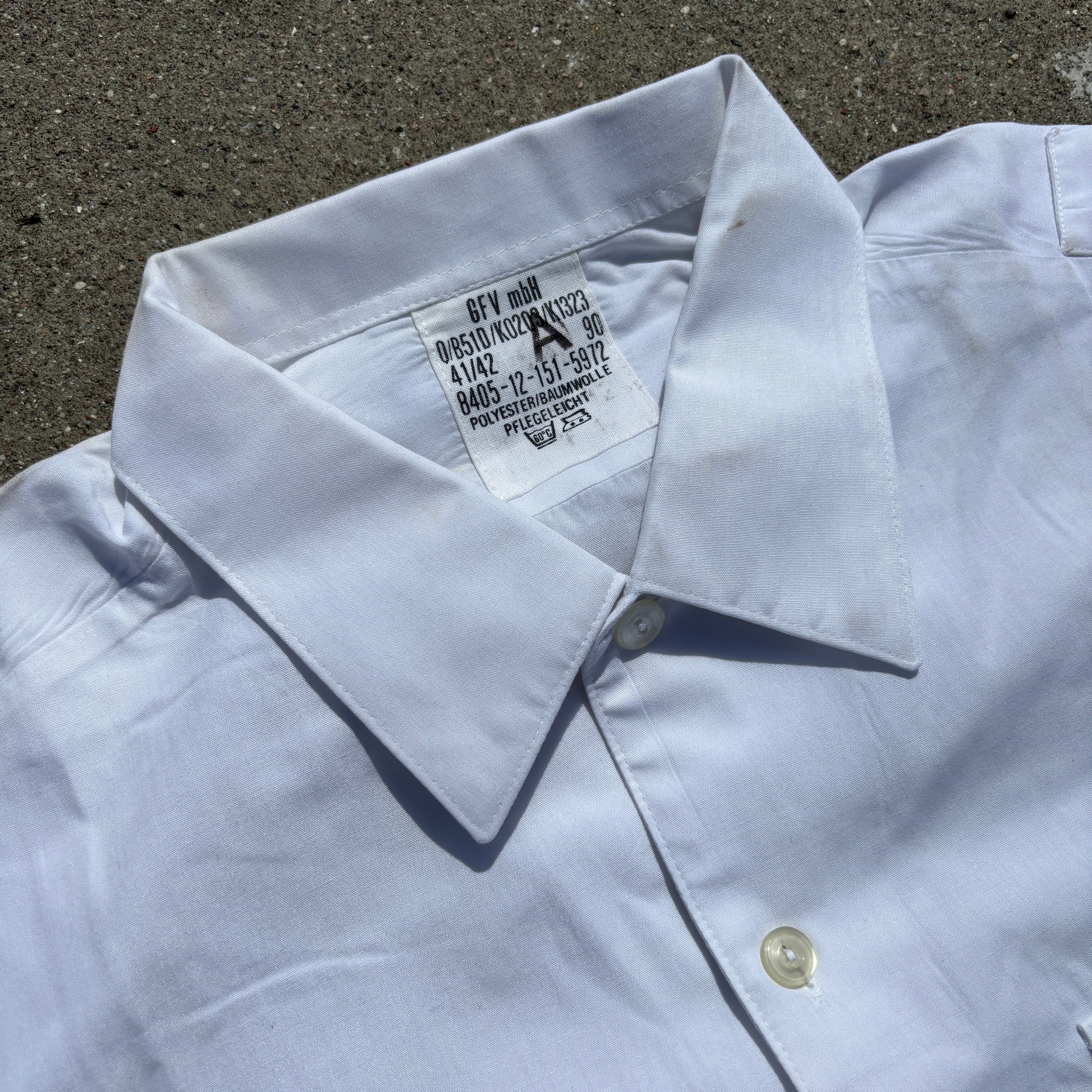 80's Short Sleeve Deadstock Bundeswehr Shirt