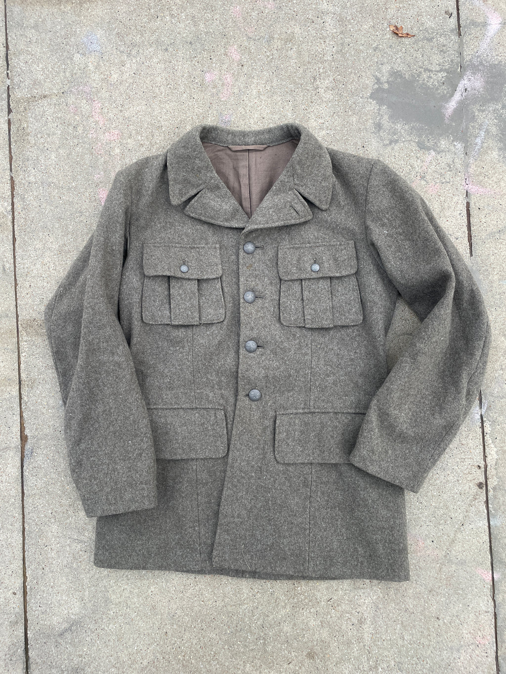 1940's Swedish Army M/39 Wool Jacket
