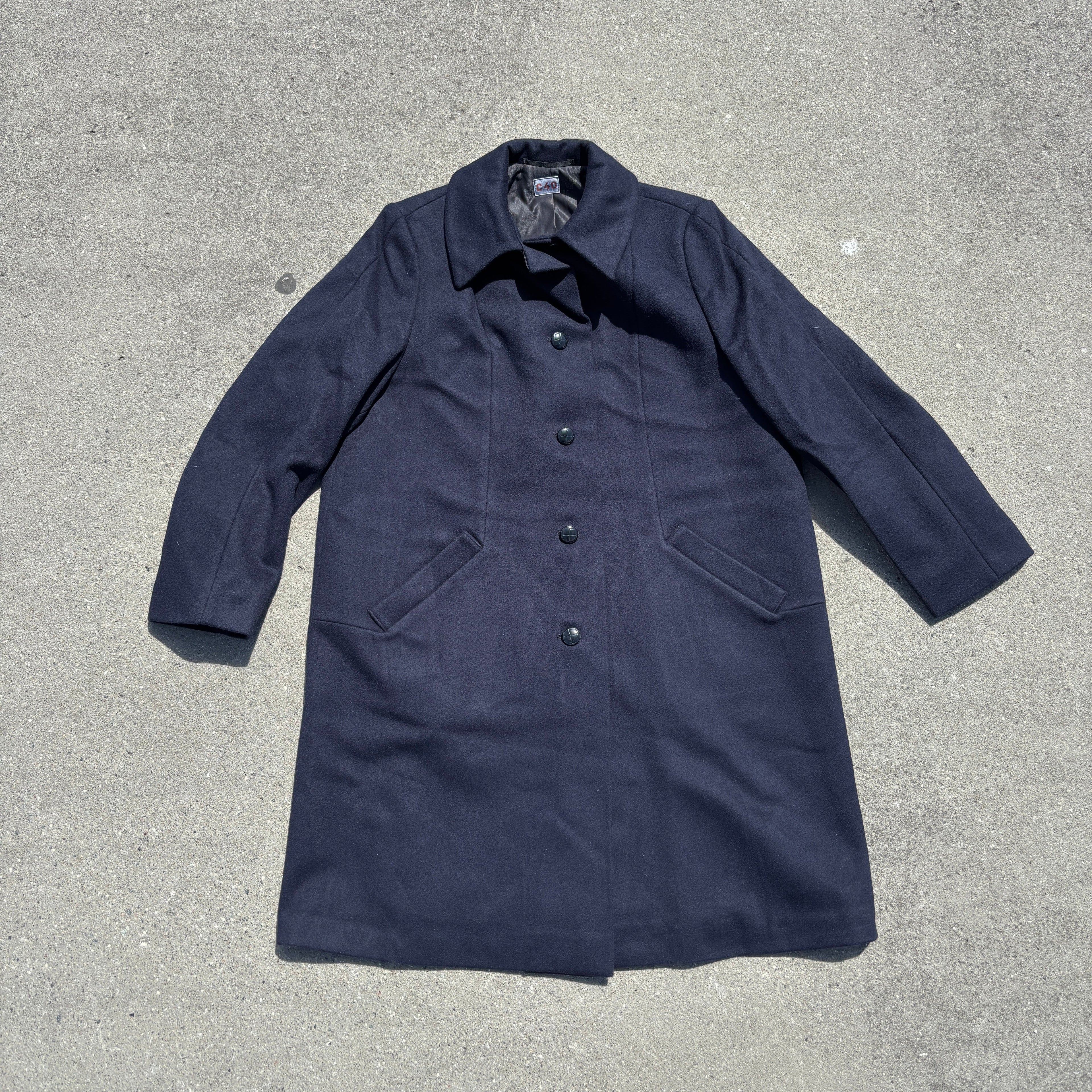 60's Swedish Navy M56/57 Wool Coat